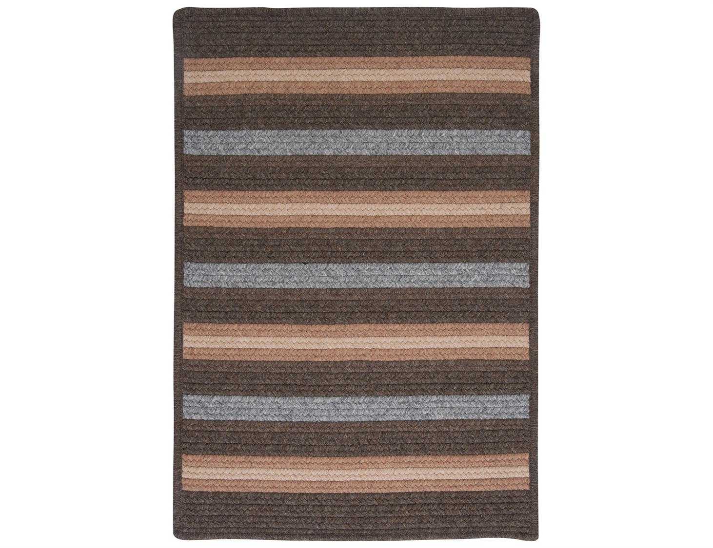 Colonial Mills Salisbury Braided Striped Area Rug CILY99RGREC