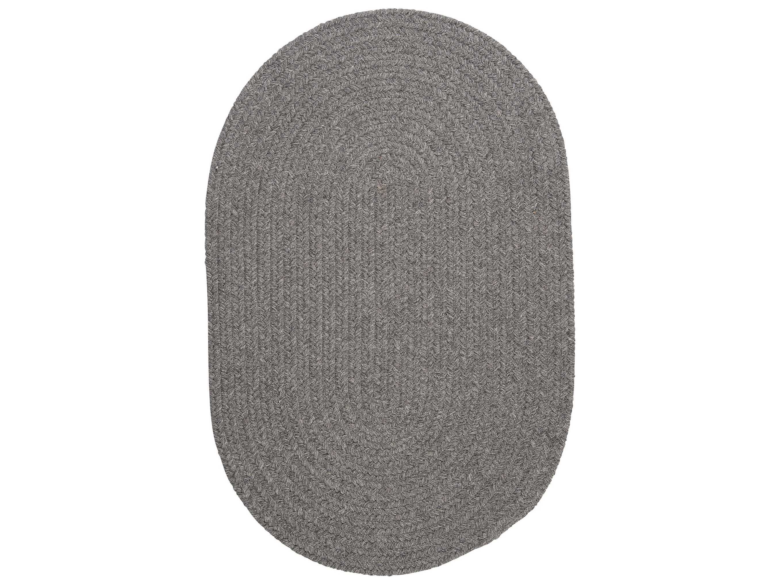 Colonial Mills Bristol Gray Oval Area Rug CIWL18RGROU