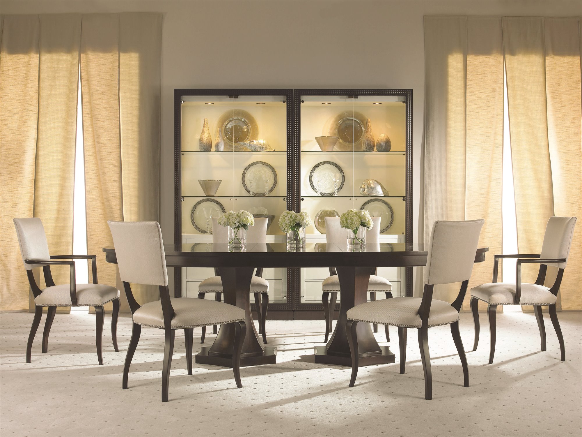 Century Furniture Tribeca Maple Wood Dining Room Set CNT33H303SET