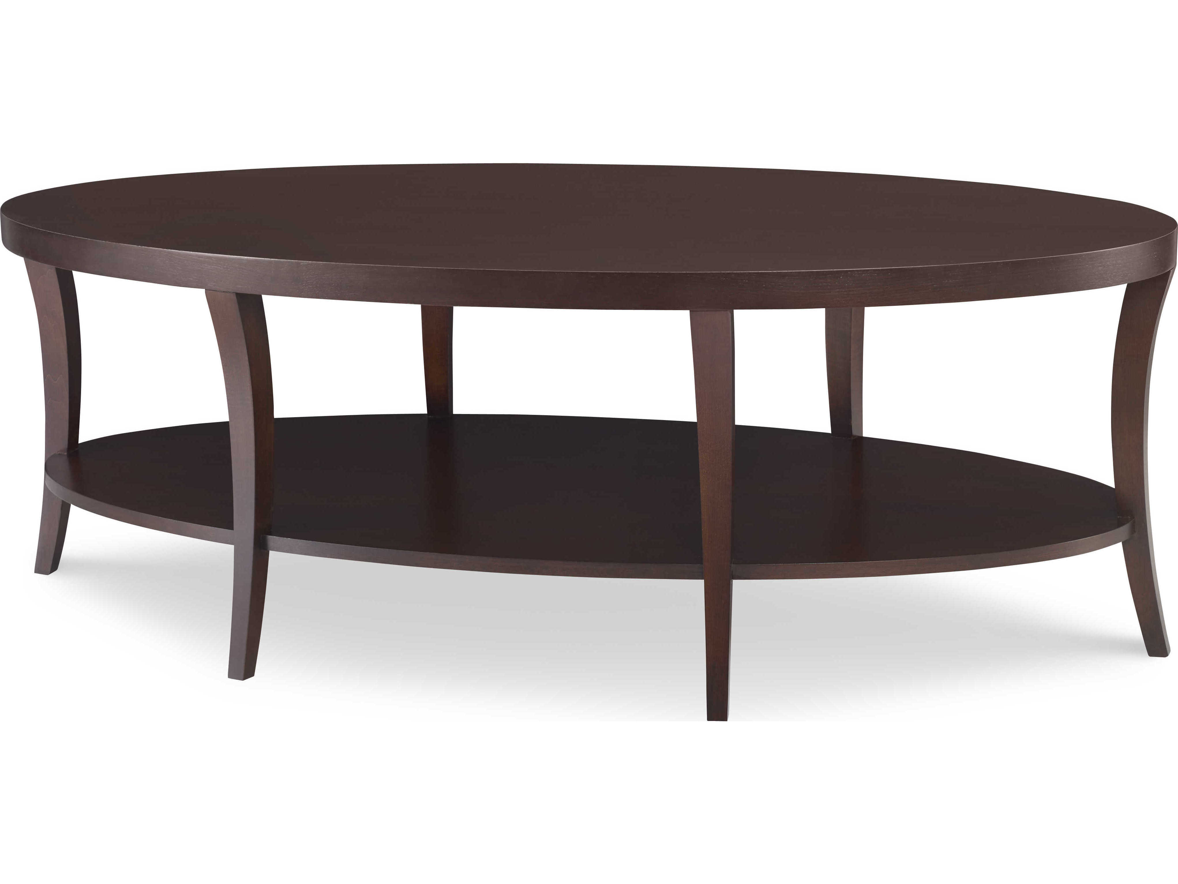 Century Furniture Tribeca Oval Wood Coffee Table CNT33H607
