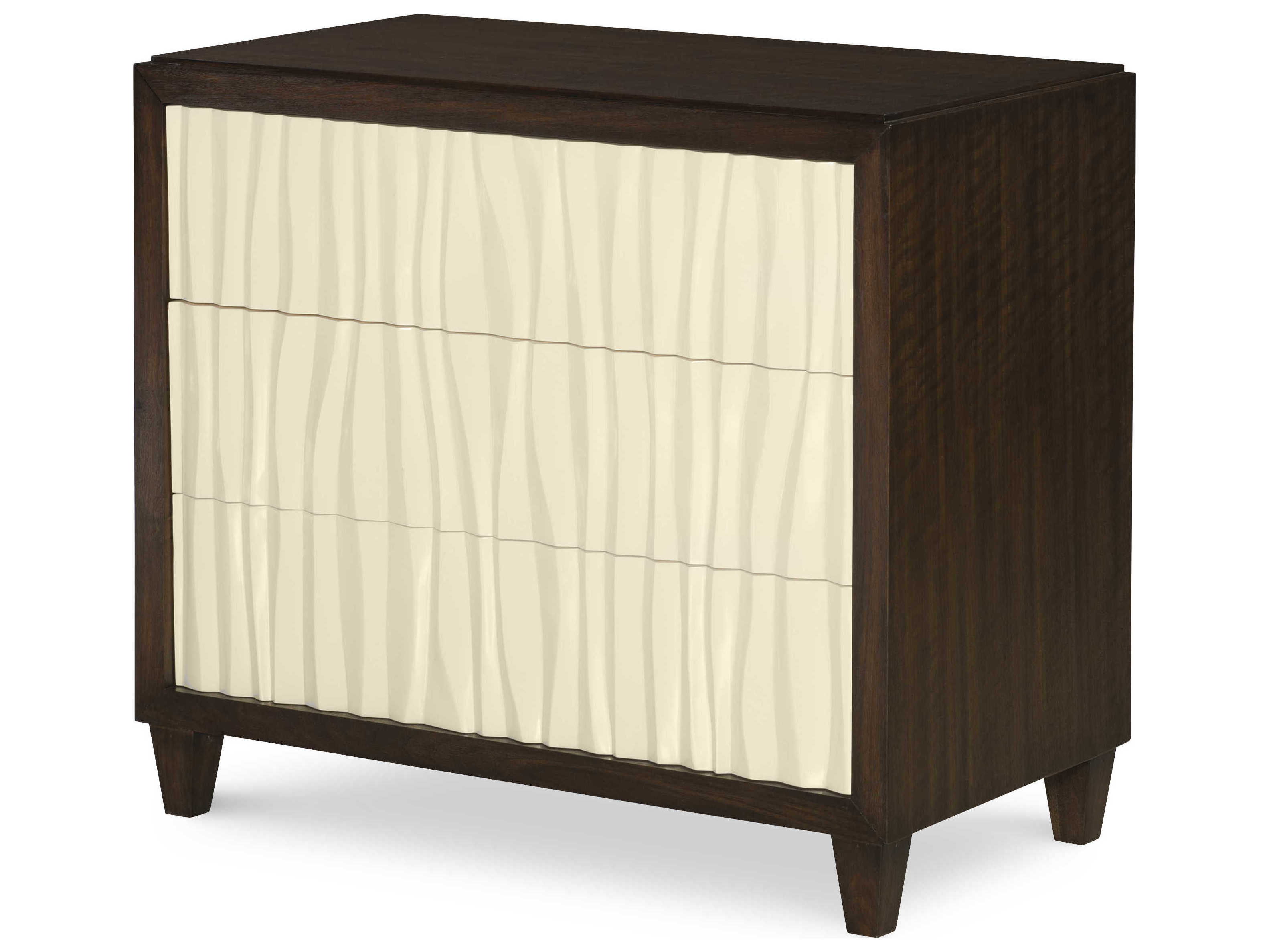 Century Furniture Citation 34" Wide Cameo Brown Walnut Wood