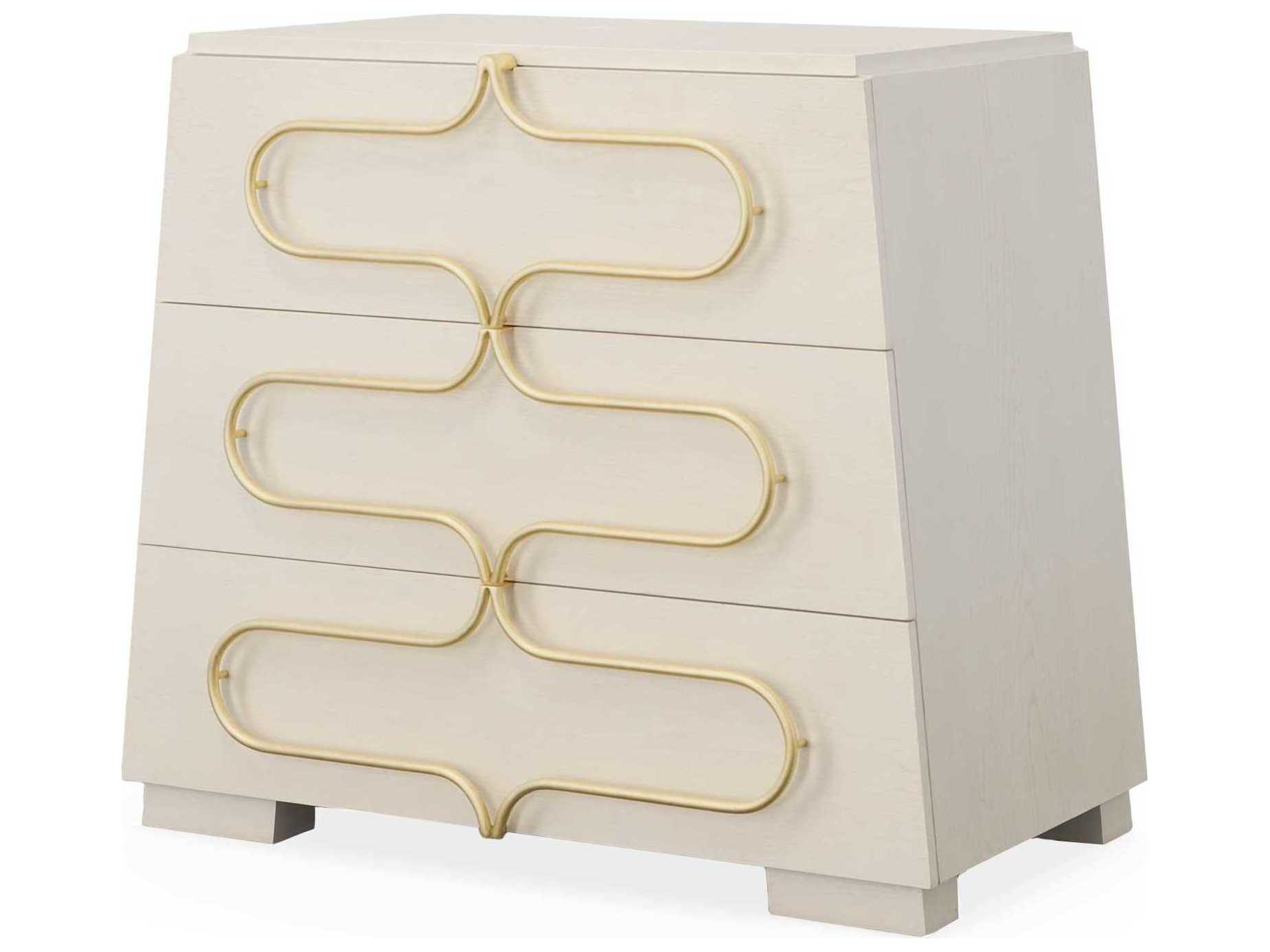 Century Furniture Monarch White Oak Wood Accent Chest CNTMN5871