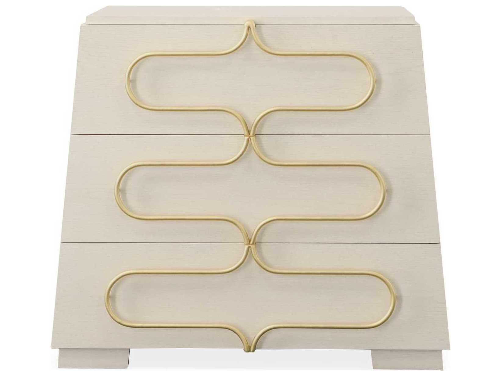 Century Furniture Monarch White Oak Wood Accent Chest CNTMN5871