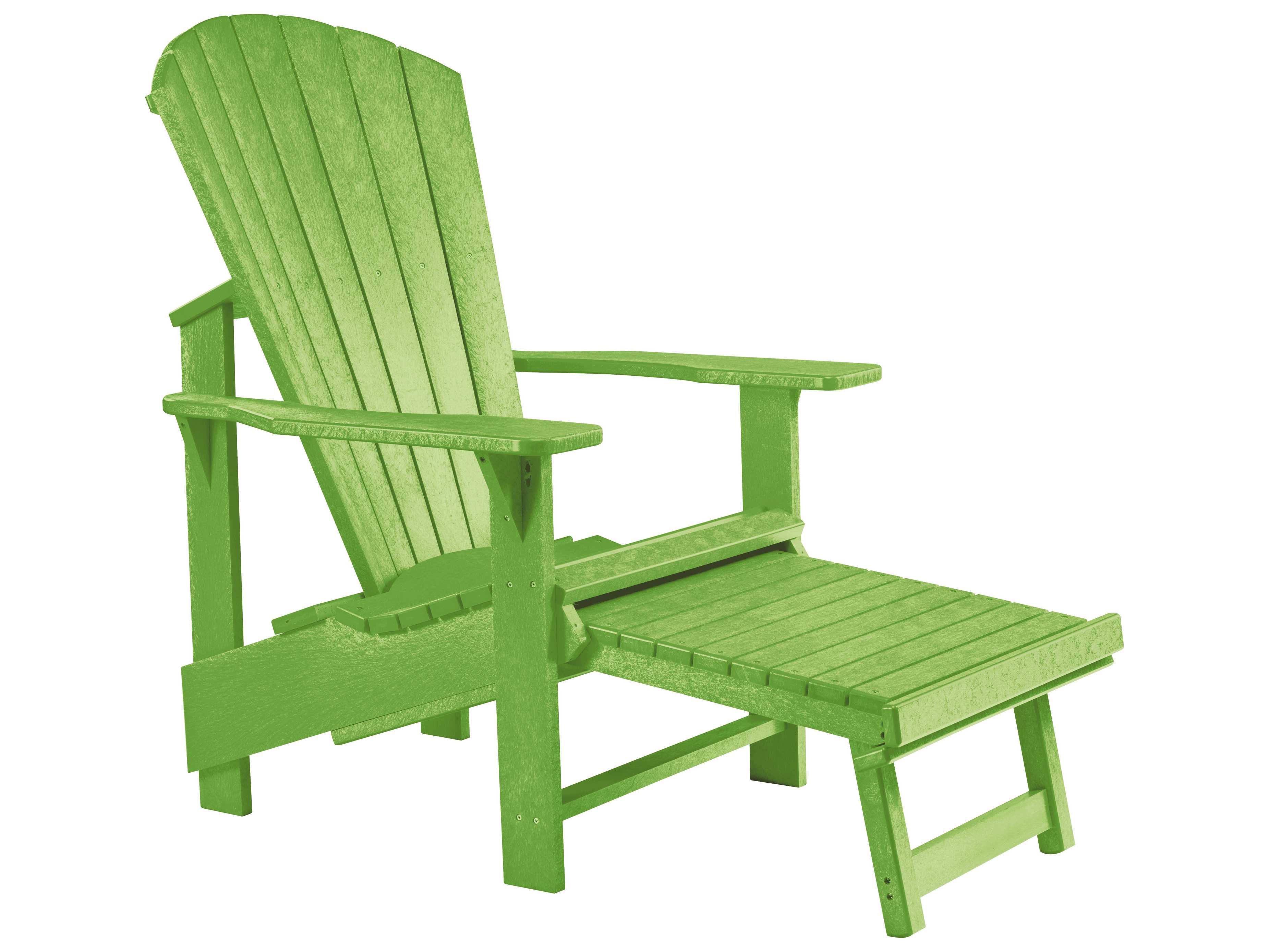 C.R. Plastic Generation Premium Recycled Plastic Adirondack Upright