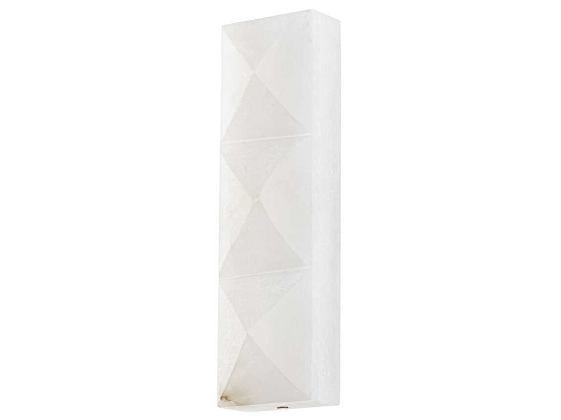 Corbett Lighting Gypsum 1 Light Wall Sconce CT46917VB