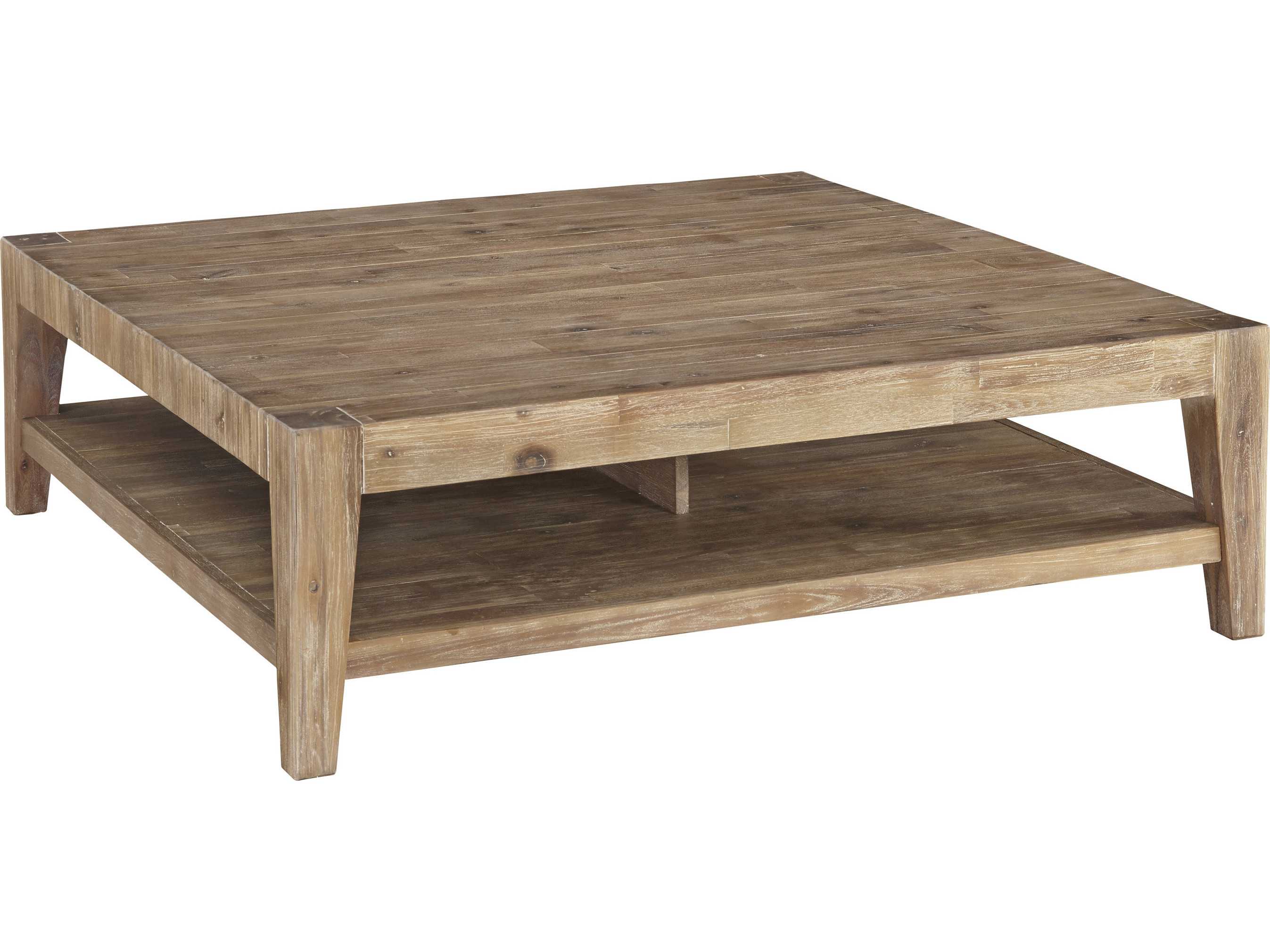 Casana Tyler Weathered Acacia 46'' Square Coffee Table 834060
