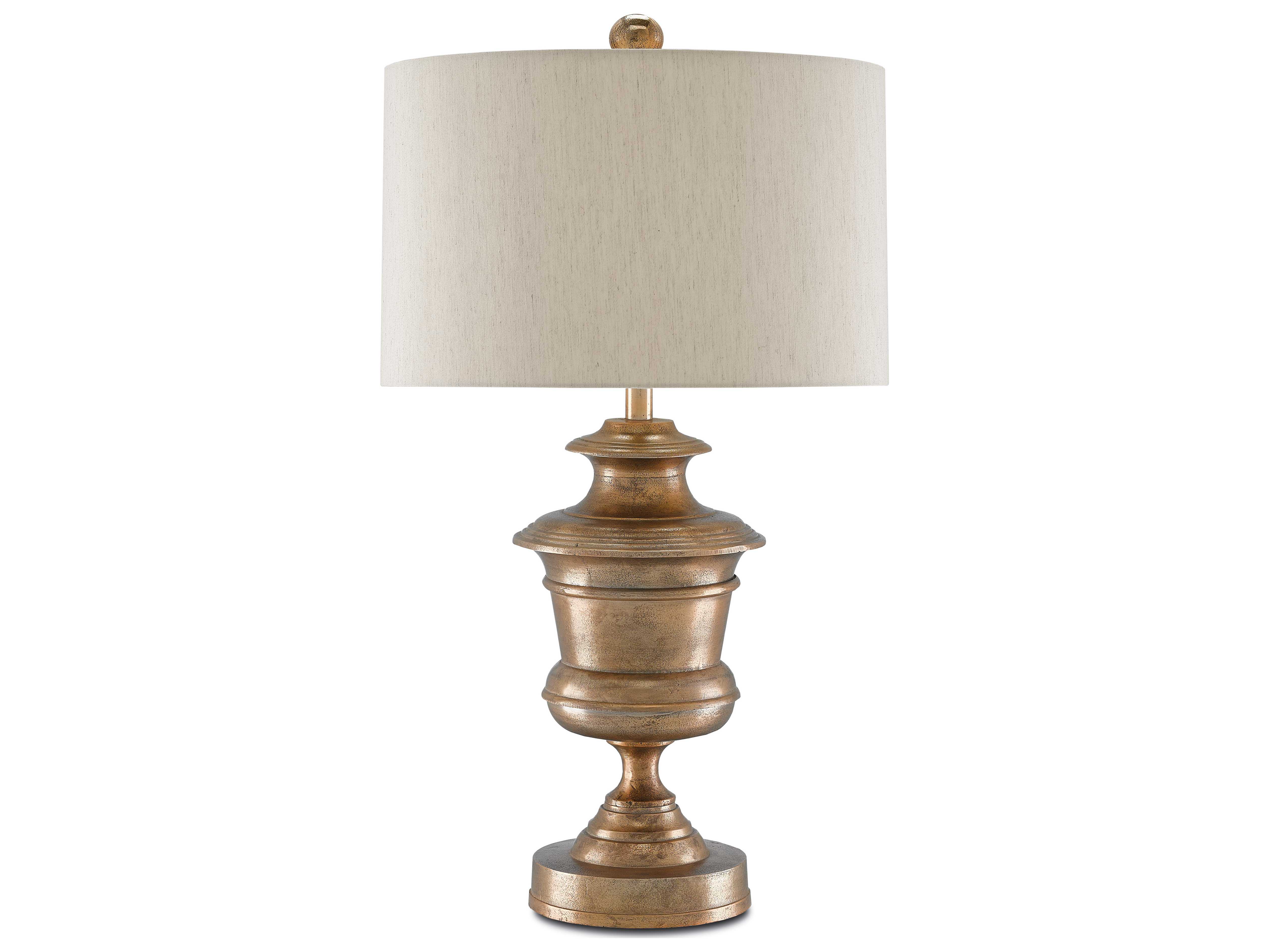 Currey & Company Aimsir Antique Gold Edison Bulb 16'' Wide Buffet/Table