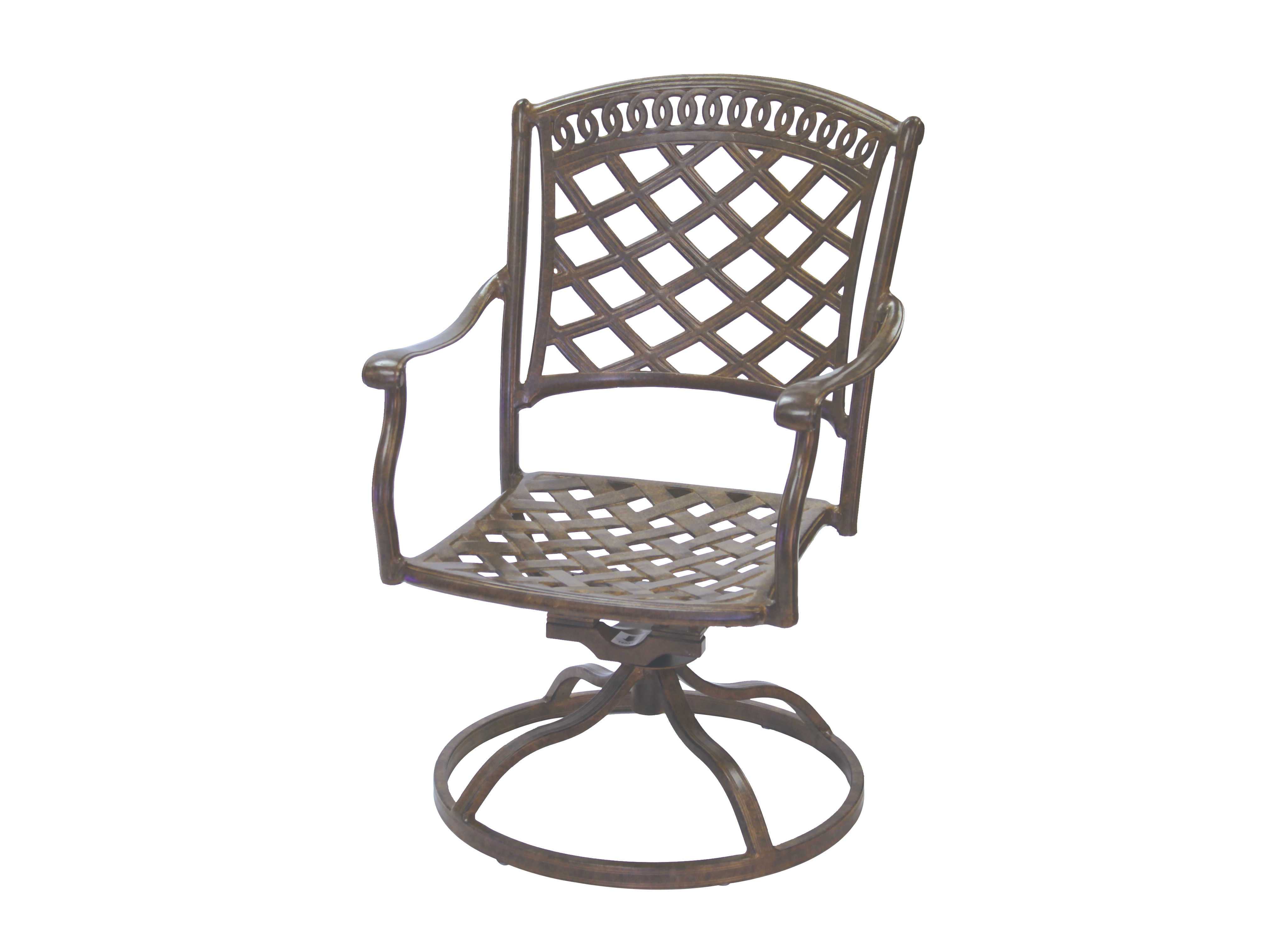 Darlee Outdoor Living Standard Sedona Cast Aluminum Swivel Rocker Chair