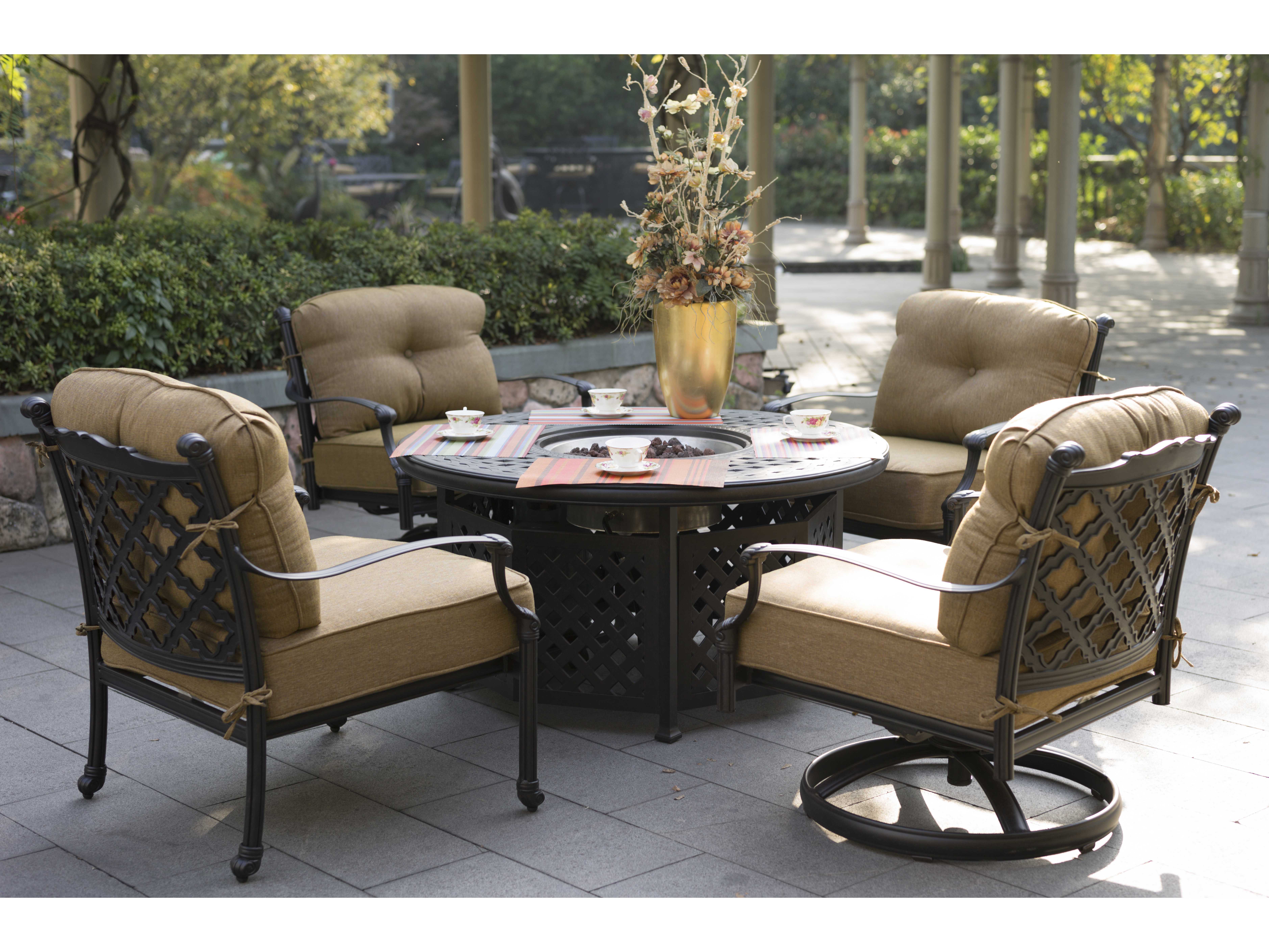 Darlee Outdoor Living Quick Ship Series 30 Cast Aluminum Antique Bronze