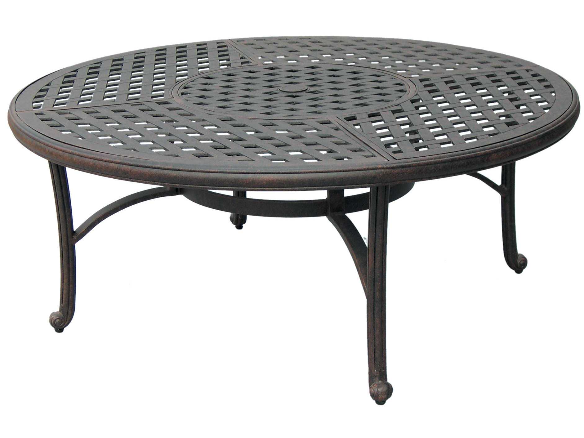 Darlee Outdoor Living Series 30 Cast Aluminum Antique Bronze 52 Round