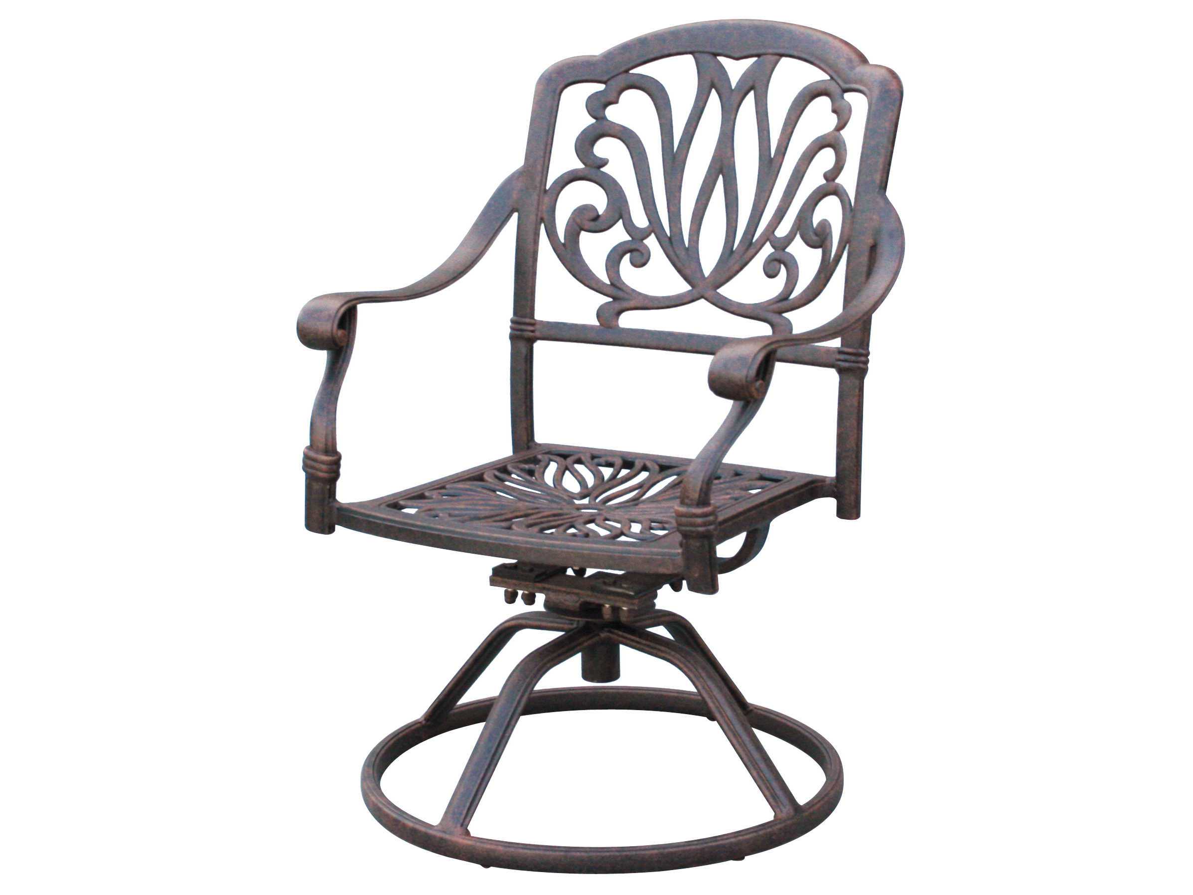 Darlee Outdoor Living Standard Elisabeth Cast Aluminum Dining Set