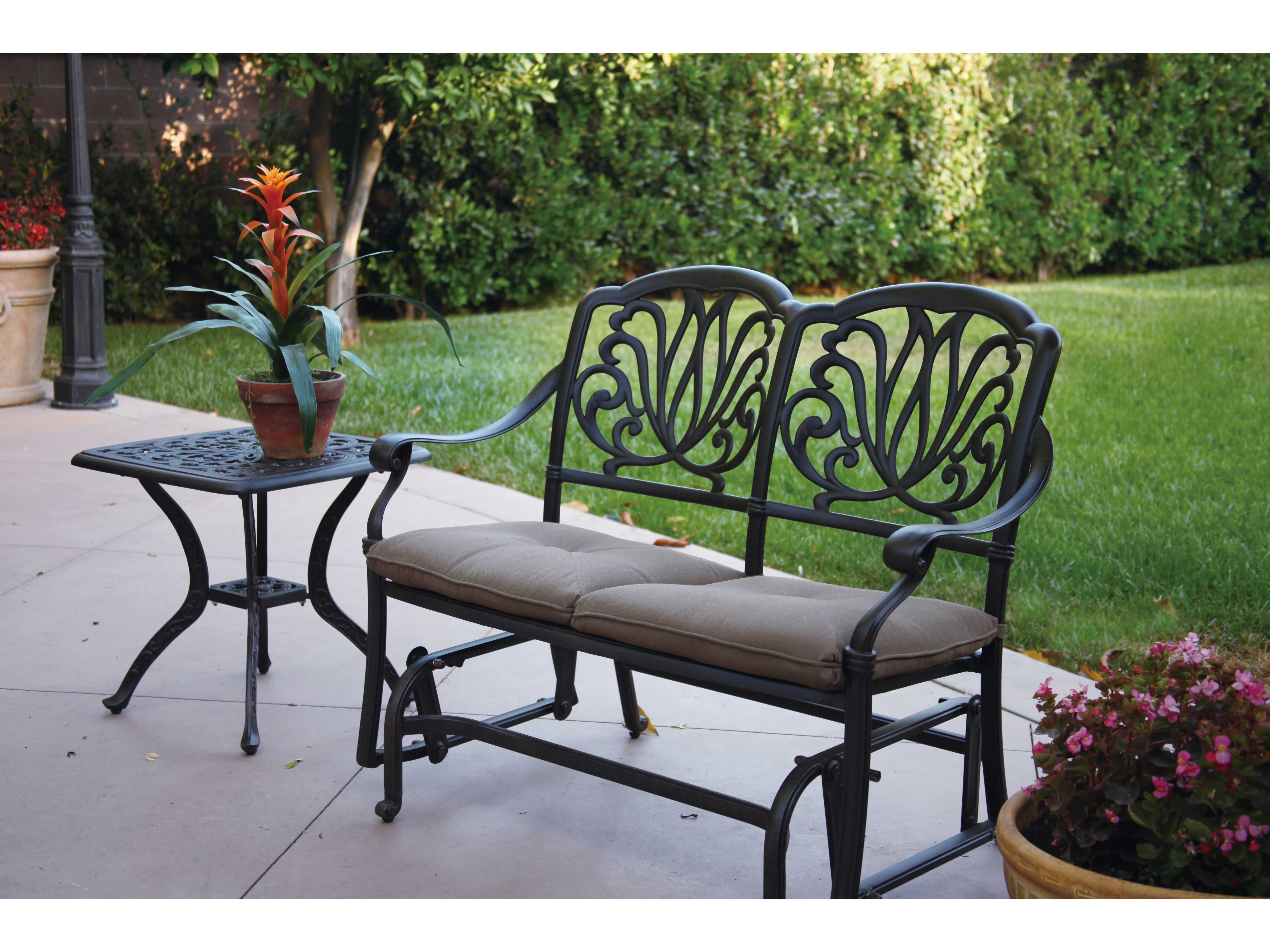 Darlee Outdoor Living Standard Elisabeth Cast Aluminum Antique Bronze