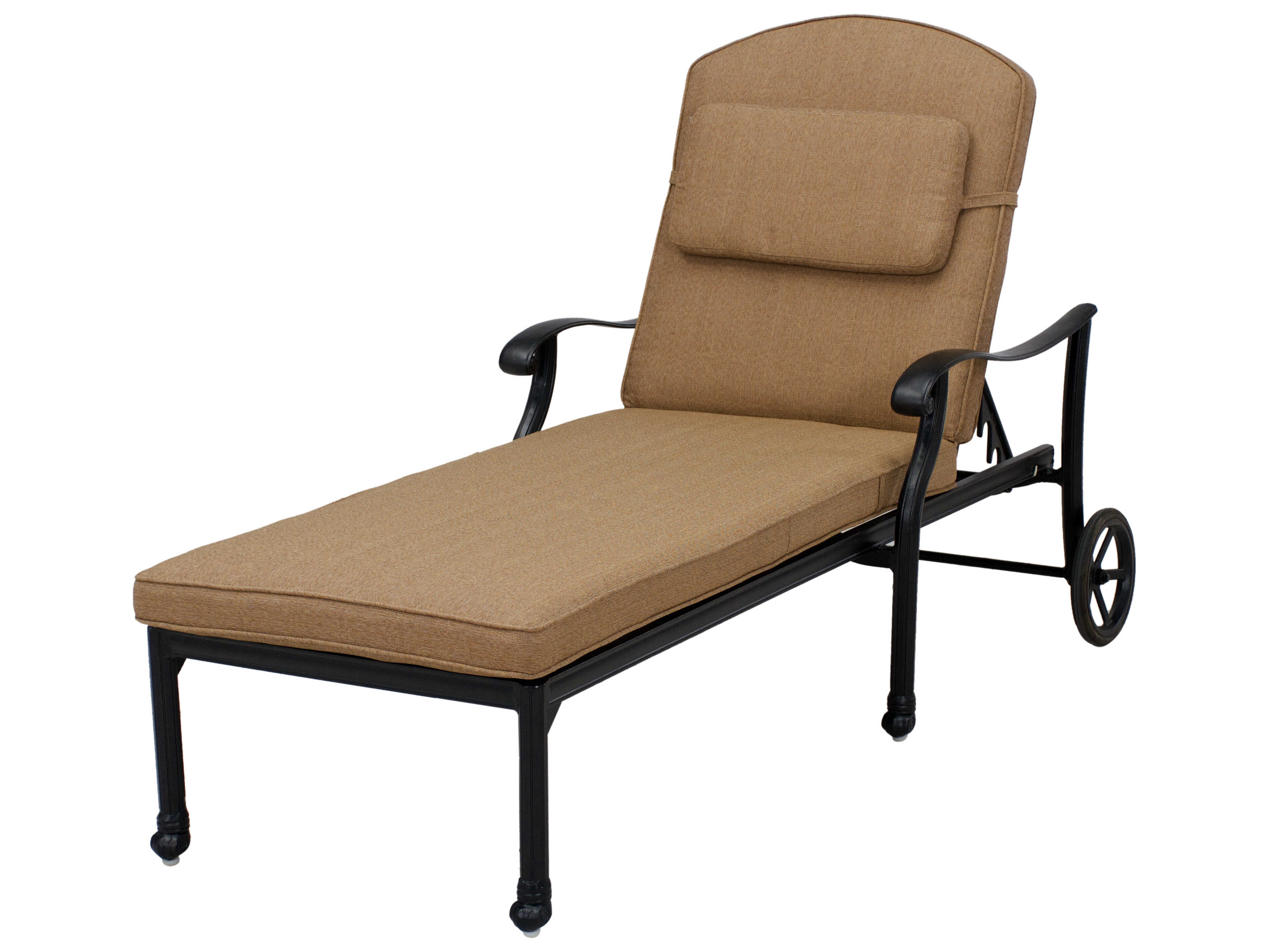 Darlee Outdoor Living Madison Cast Aluminum Antique Bronze Chaise
