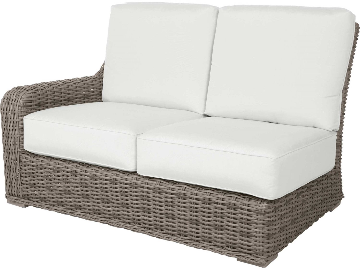 Ebel Laurent Wicker Sectional Patio Lounge Set EBLLAURNTSECLNGSET1