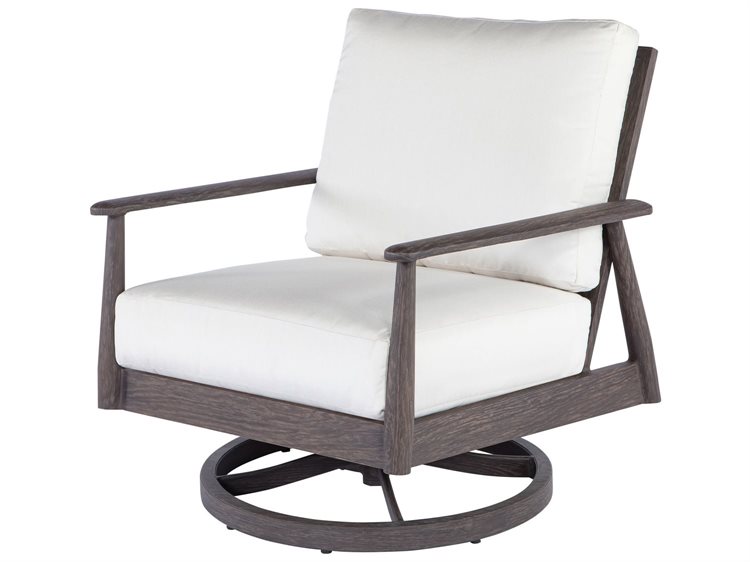 Ebel Augusta Aluminum Lounge Chair Swivel Rocker EBL526