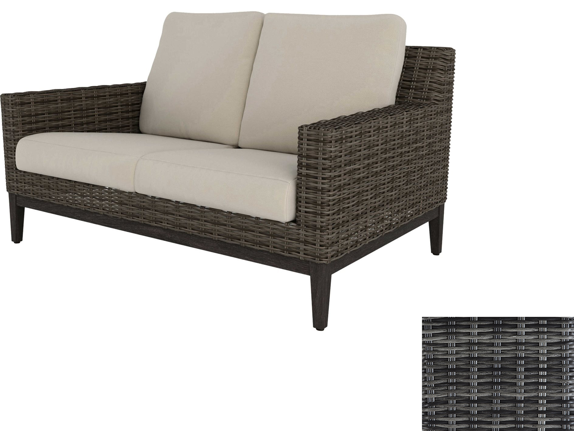 Ebel Remy Wicker Loveseat EBL872