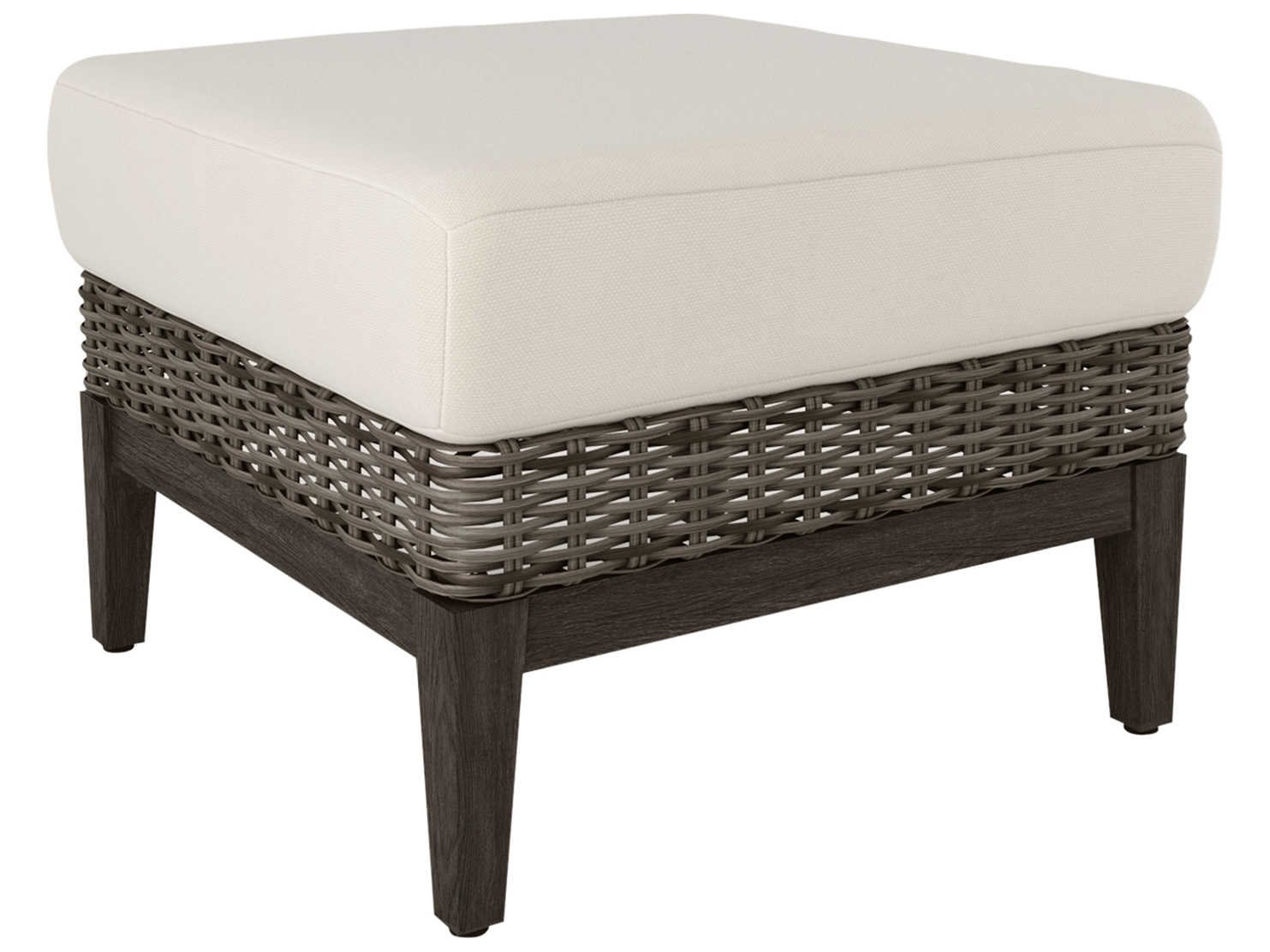 Ebel Remy Wicker Ottoman EBL874