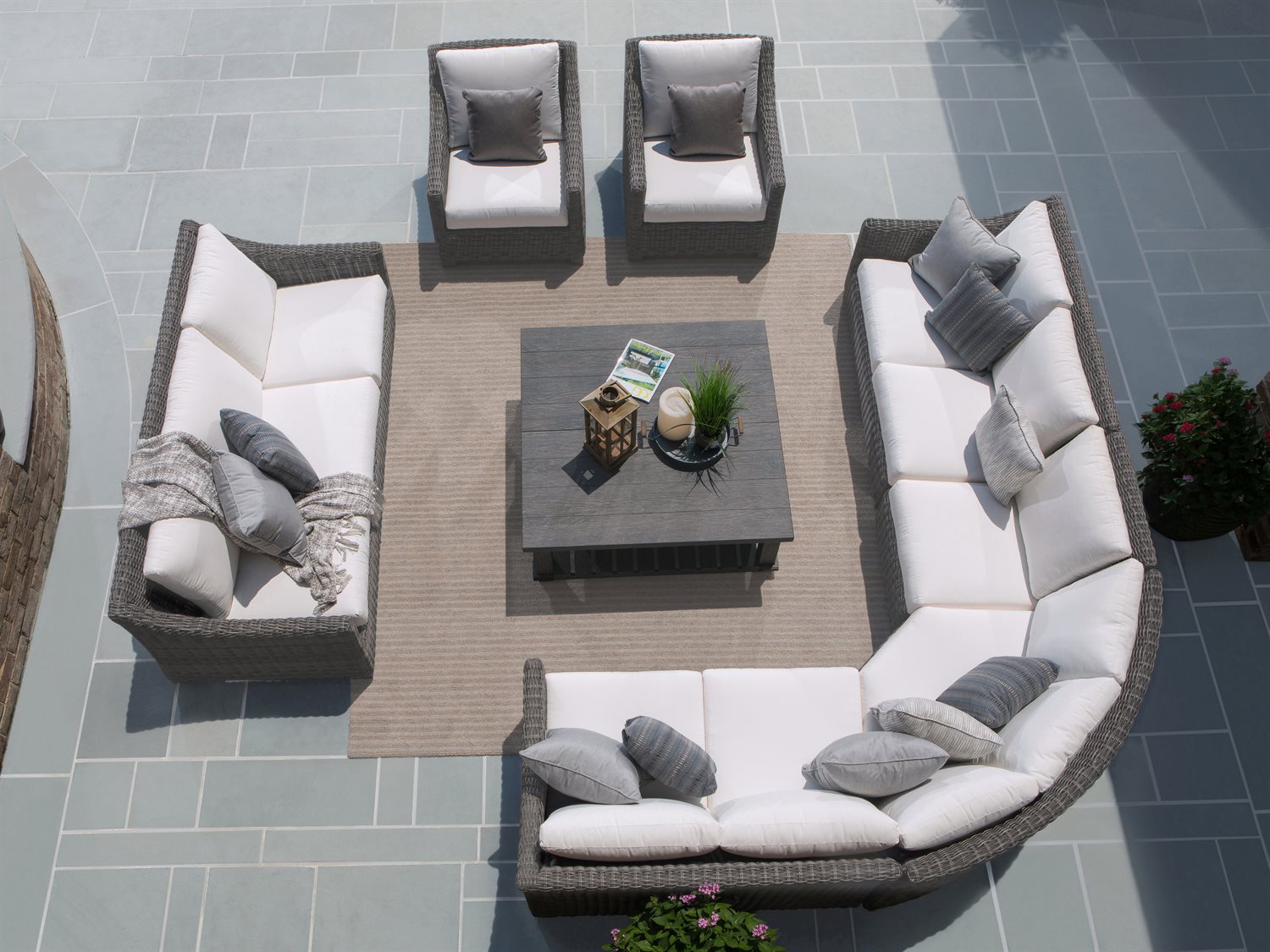 Ebel Avallon Wicker Patio Sofa EBL203