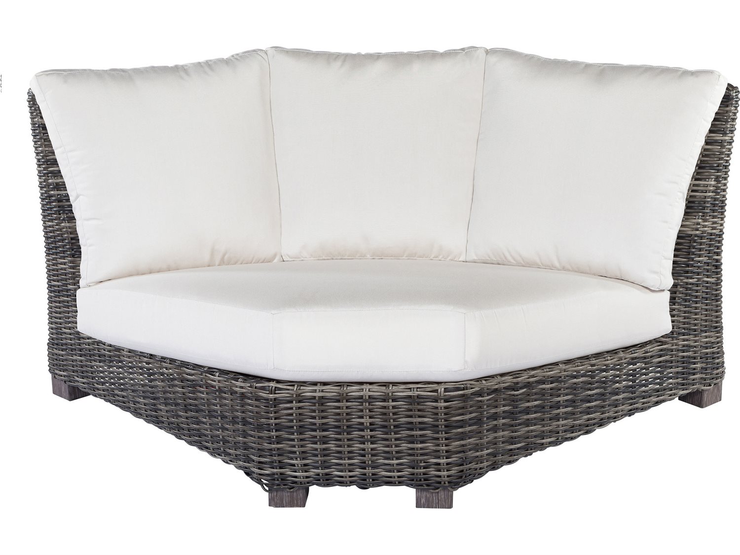 Ebel Avallon 90 Curved Corner Loveseat Replacement Cushions EBLC2169