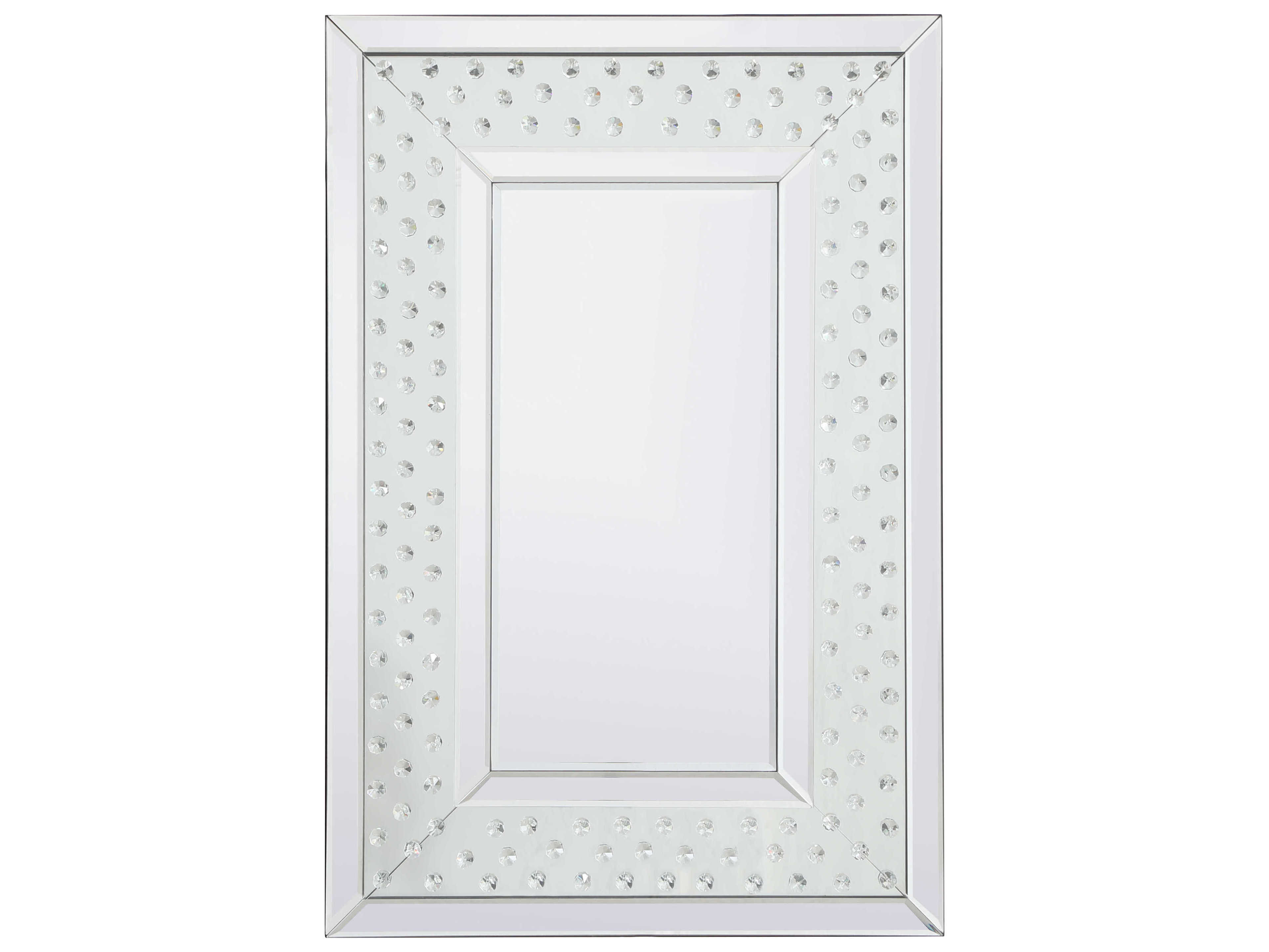 Elegant Lighting Sparkle 20''W x 30''H Rectangular Wall Mirror EGMR912030