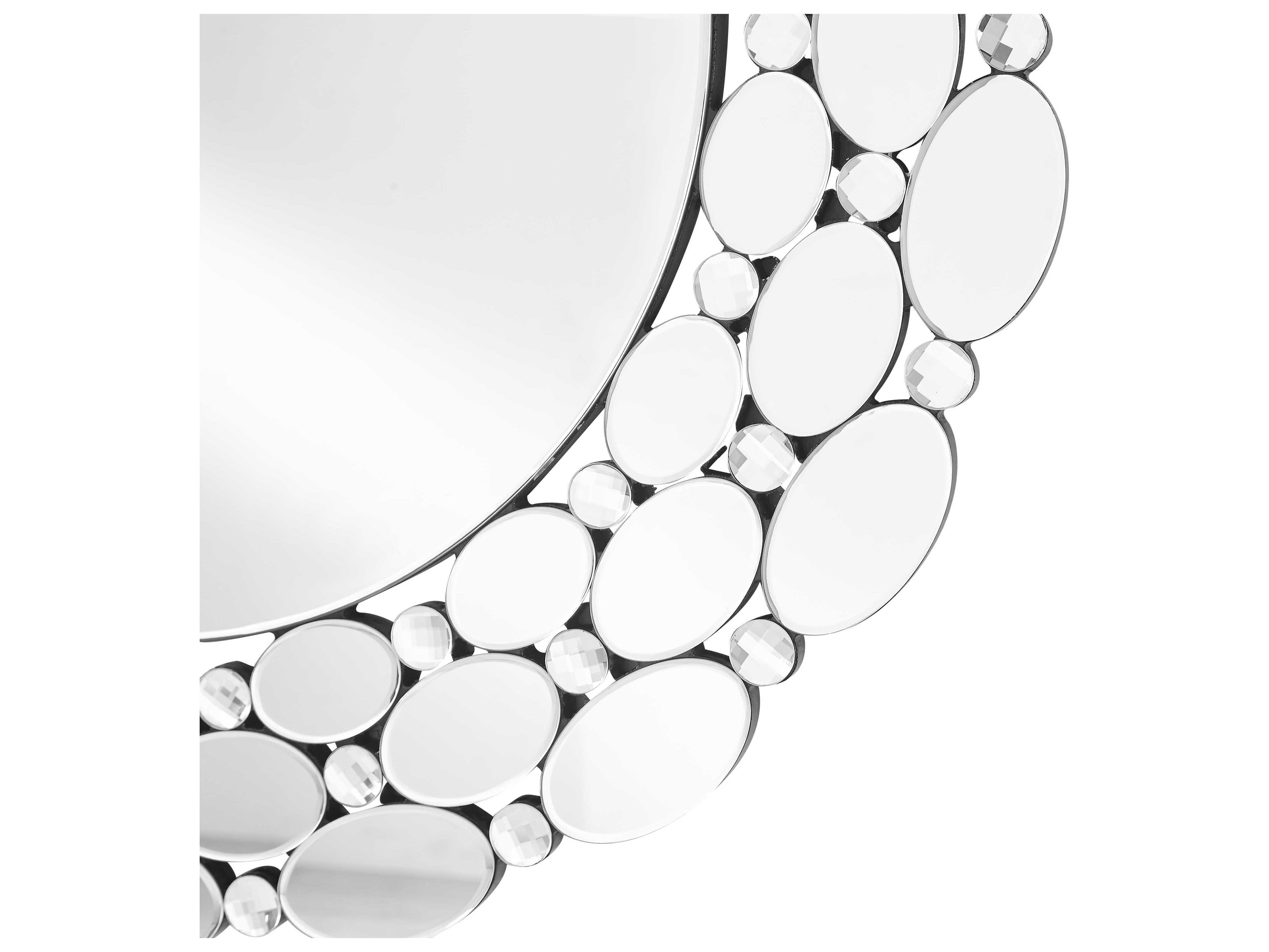 Elegant Lighting Sparkle Clear Wall Mirror EGMR9128