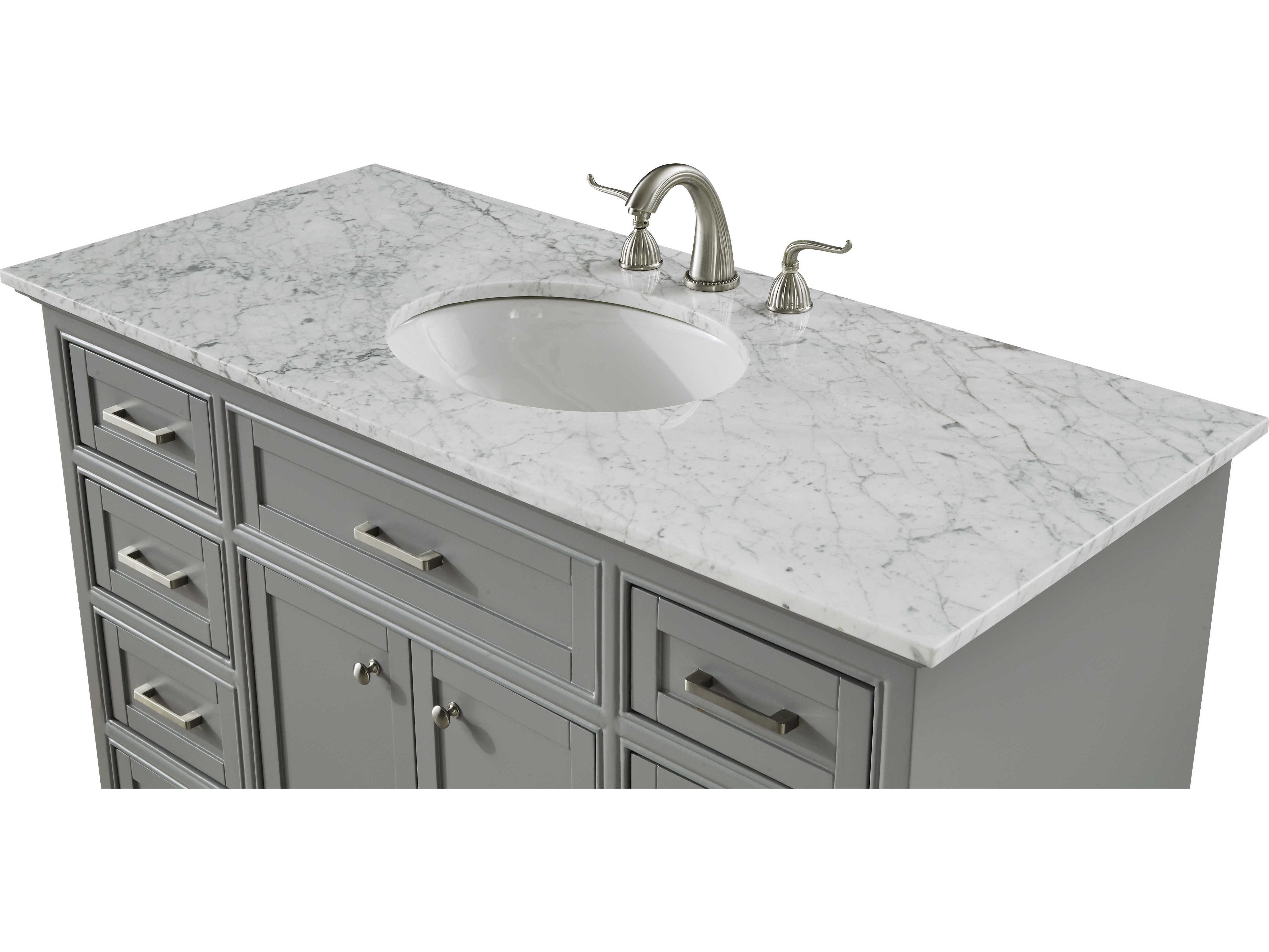 Elegant Lighting Americana Light Grey 48'' Wide Vanity EGVF15048GR