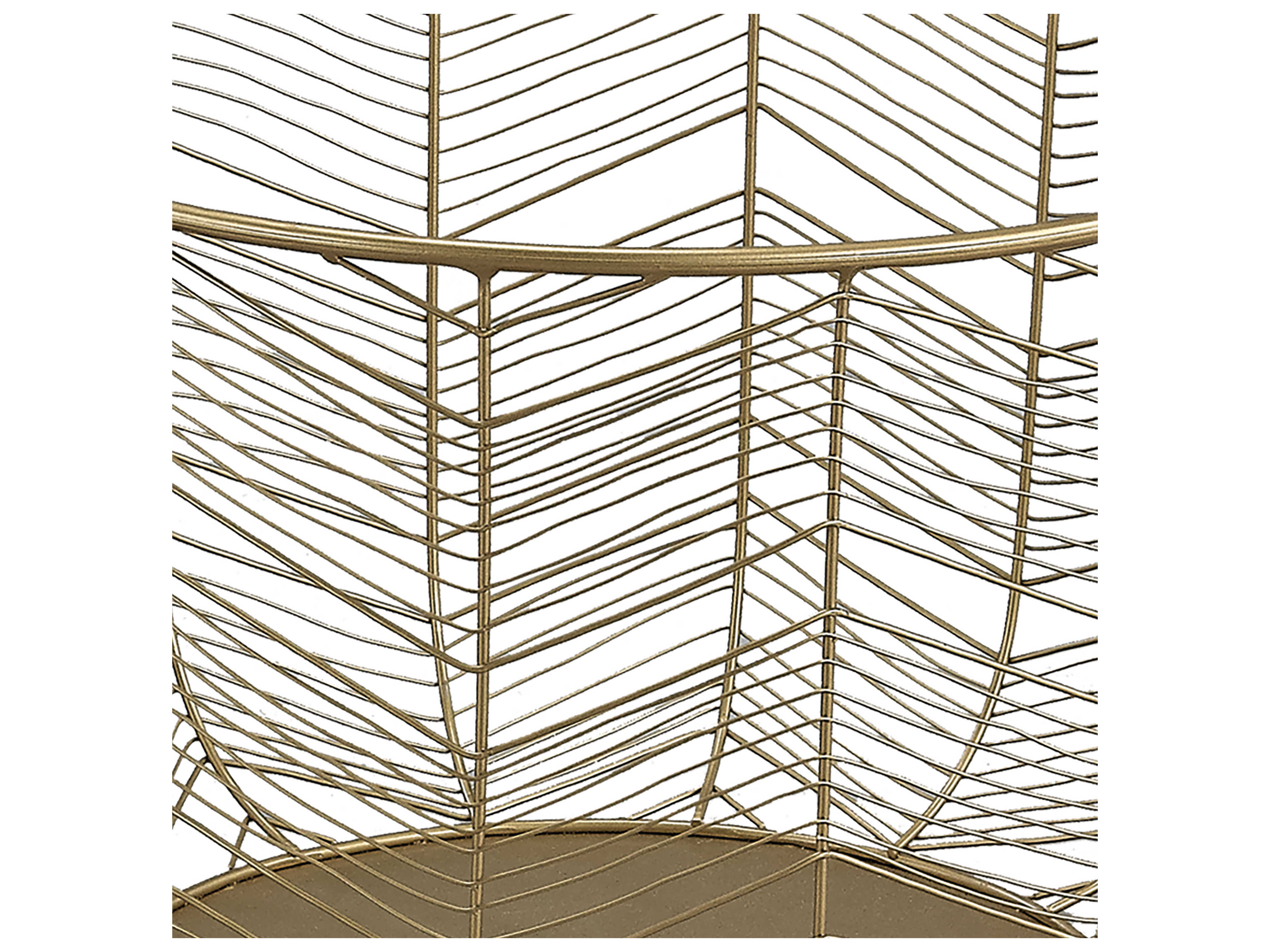 Elk Home Gold Storage Bin (Set of 2) EK35110222S2