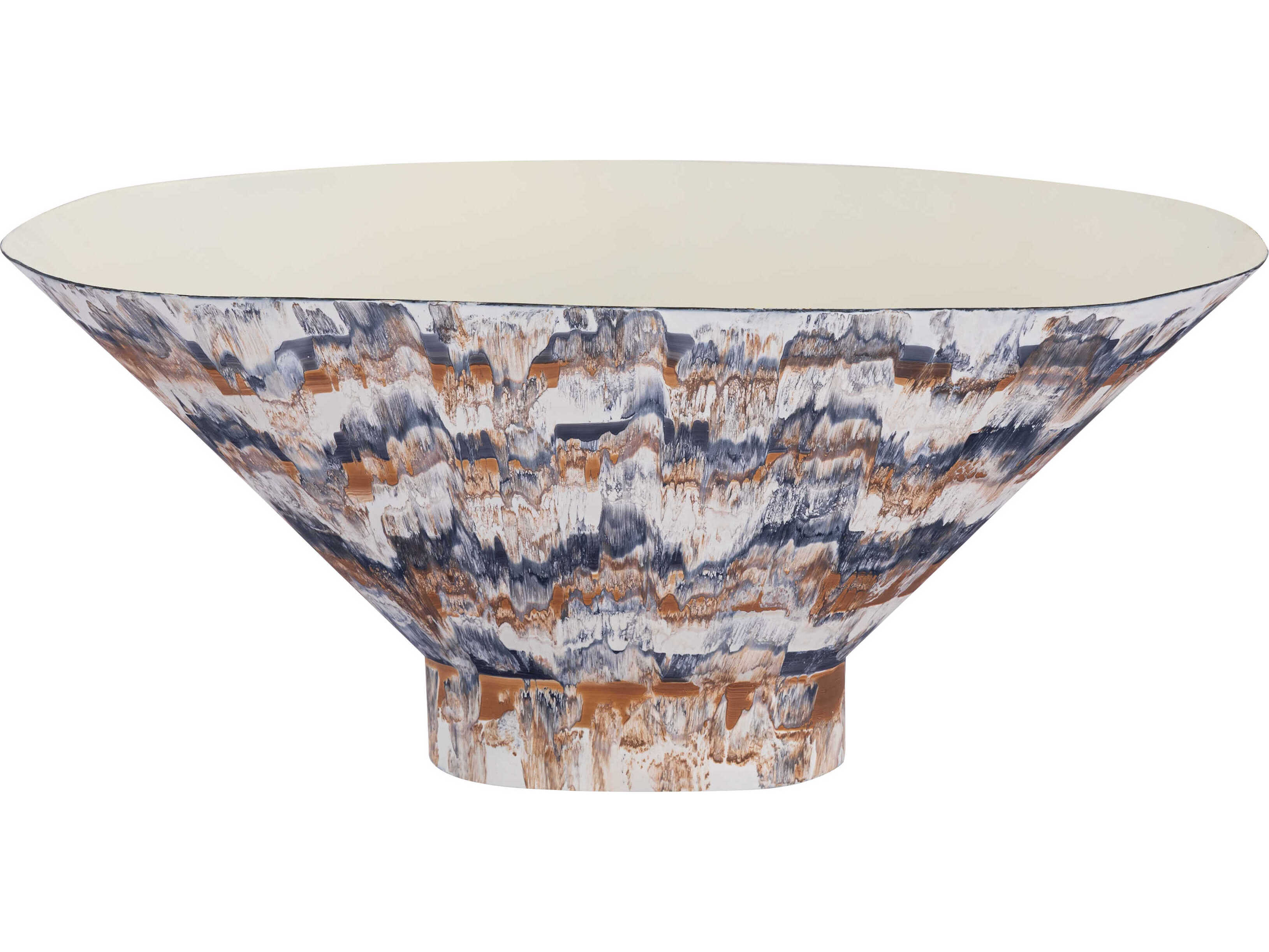 Elk Home Adler Amber / White Decorative Bowl EKH080710997