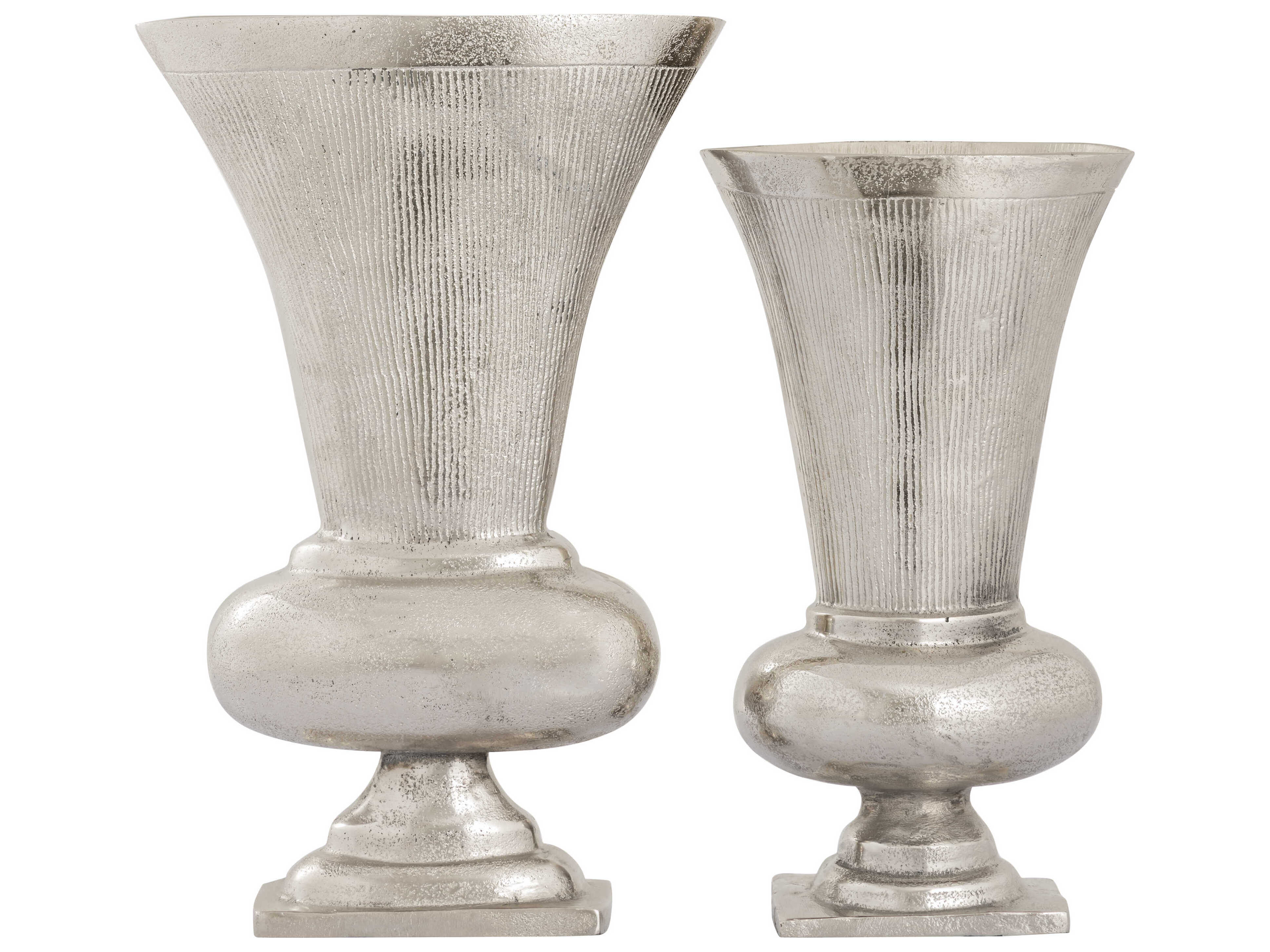 Elk Home Brigitte Nickel Vases (Set of 2) EKH08079793S2
