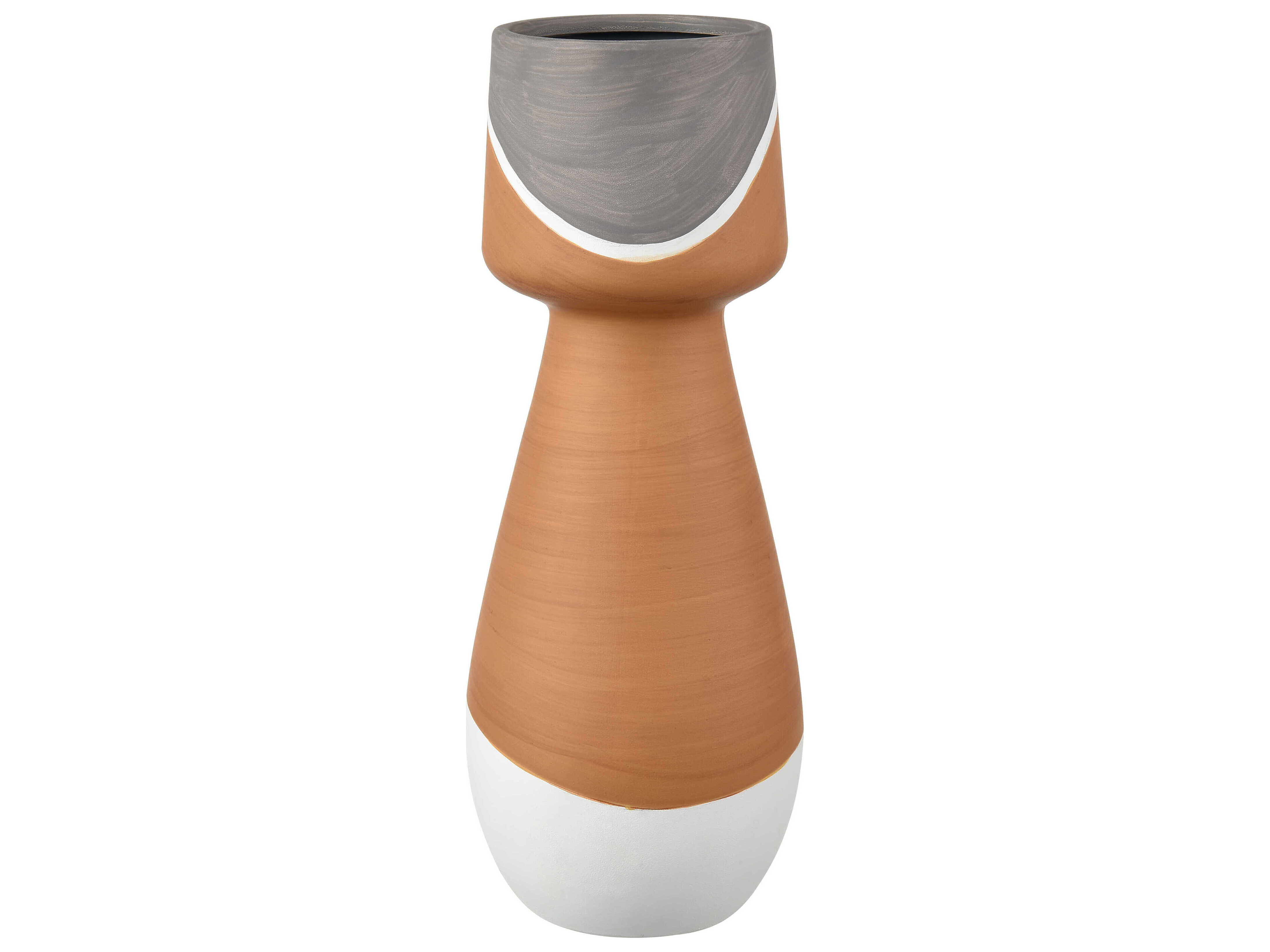 Elk Home Eko Terracotta / Stone / White Vase EKS001711256