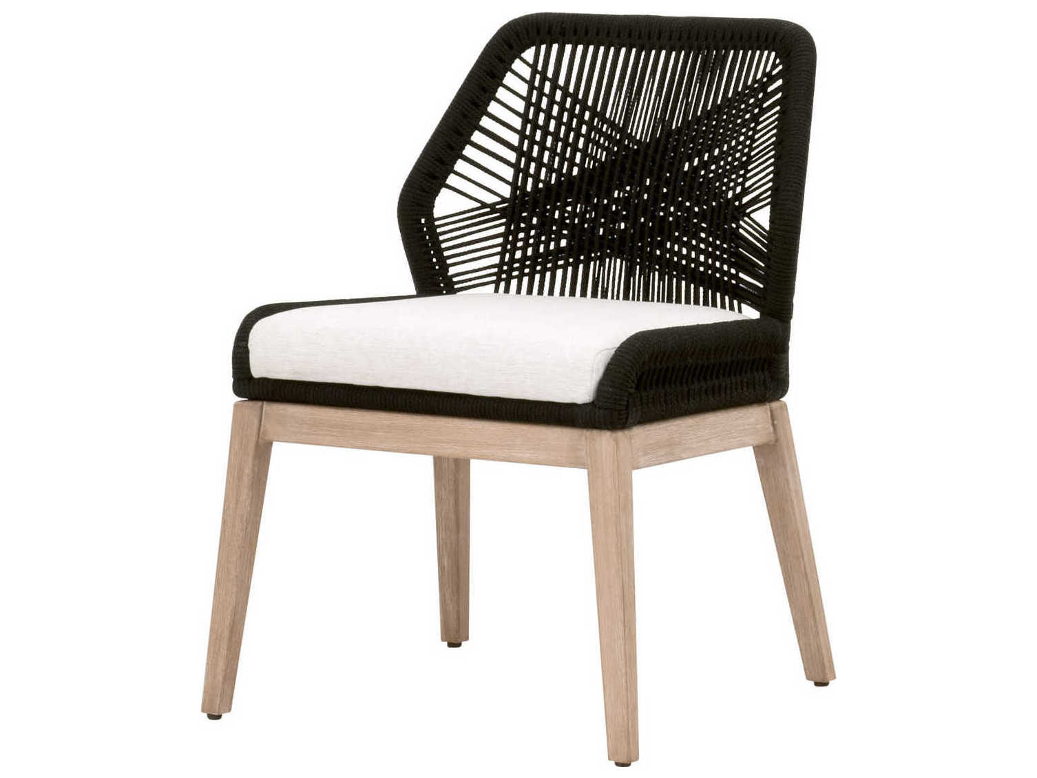 Essentials for Living Woven Loom Upholstered Dining Chair