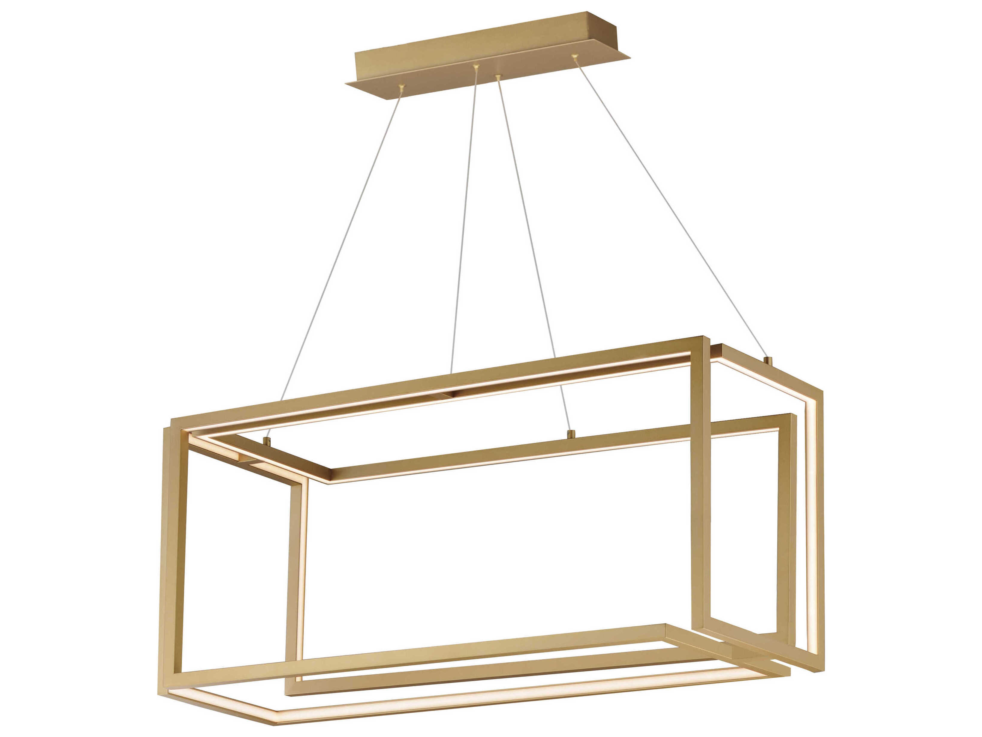 ET2 Penrose Gold 1light 38'' Wide Island Light ET2E21266GLD