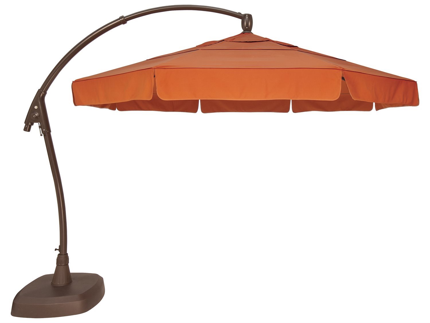 Treasure Garden NonStock Sunbrella Cantilever AG28RK Aluminum 11 Foot