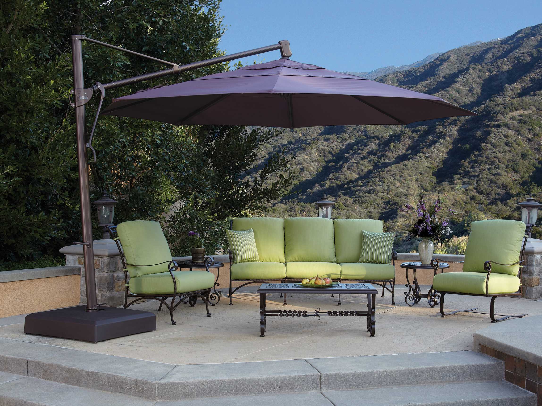 Treasure Garden Cantilever Umbrella 13 HOME DESIGNING