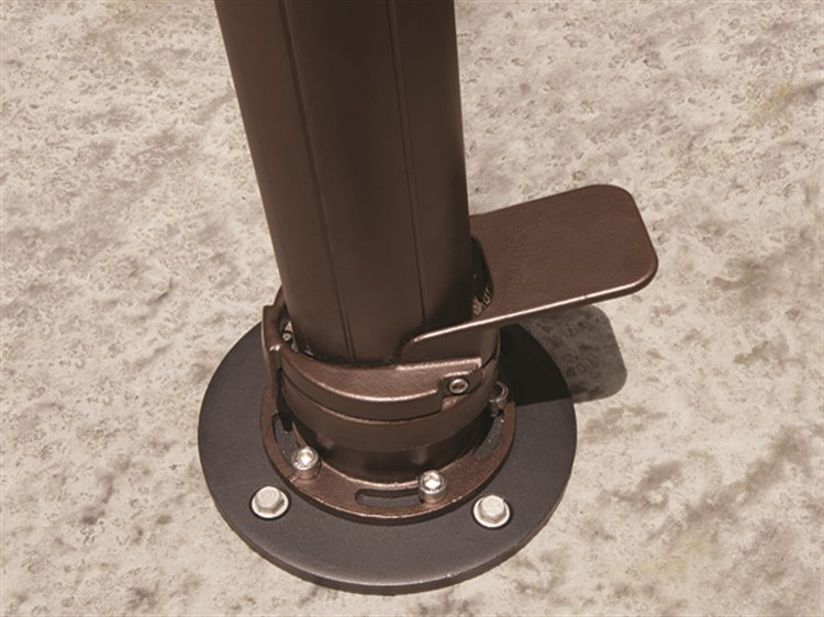 Concrete Mount For Cantilever Umbrella Treasure Garden Concrete Mount Kit For AKZ Cantilever Umbrellas Only