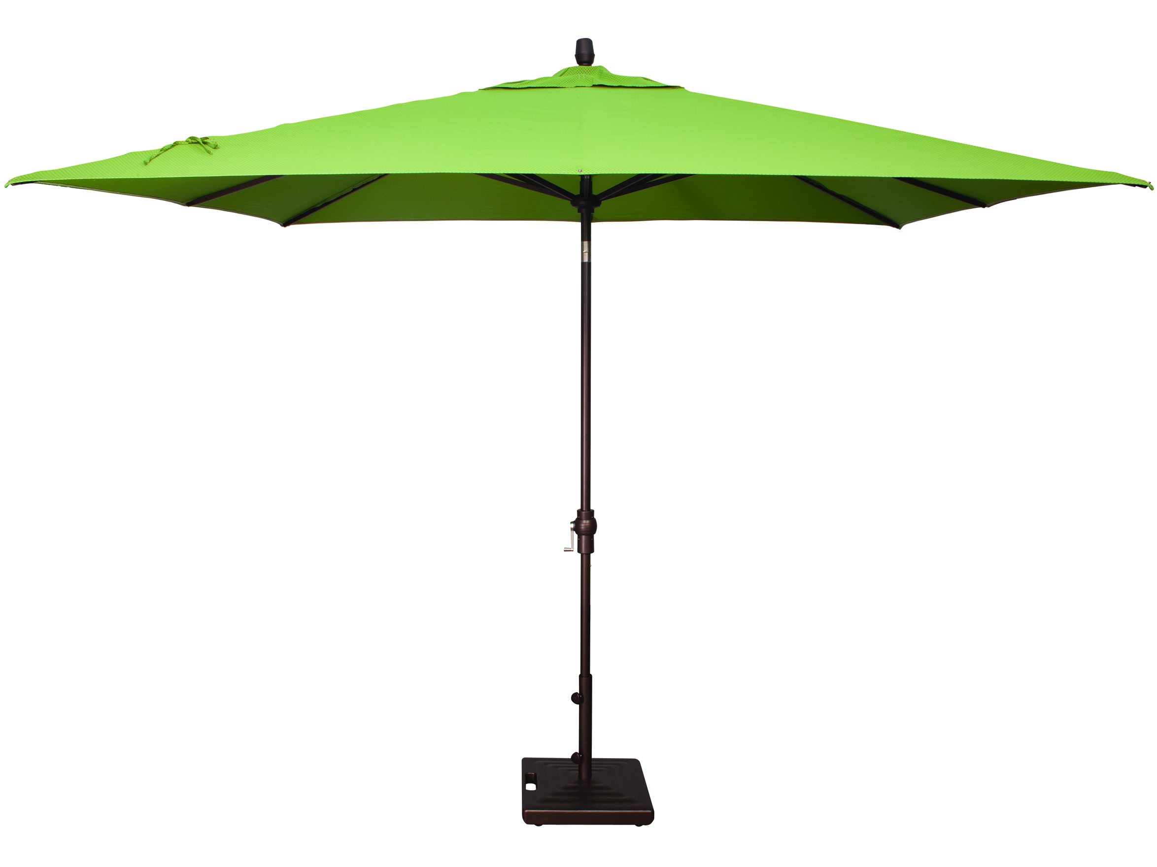 Treasure Garden Market Aluminum 8x10 Foot Rectangular Crank Lift Auto