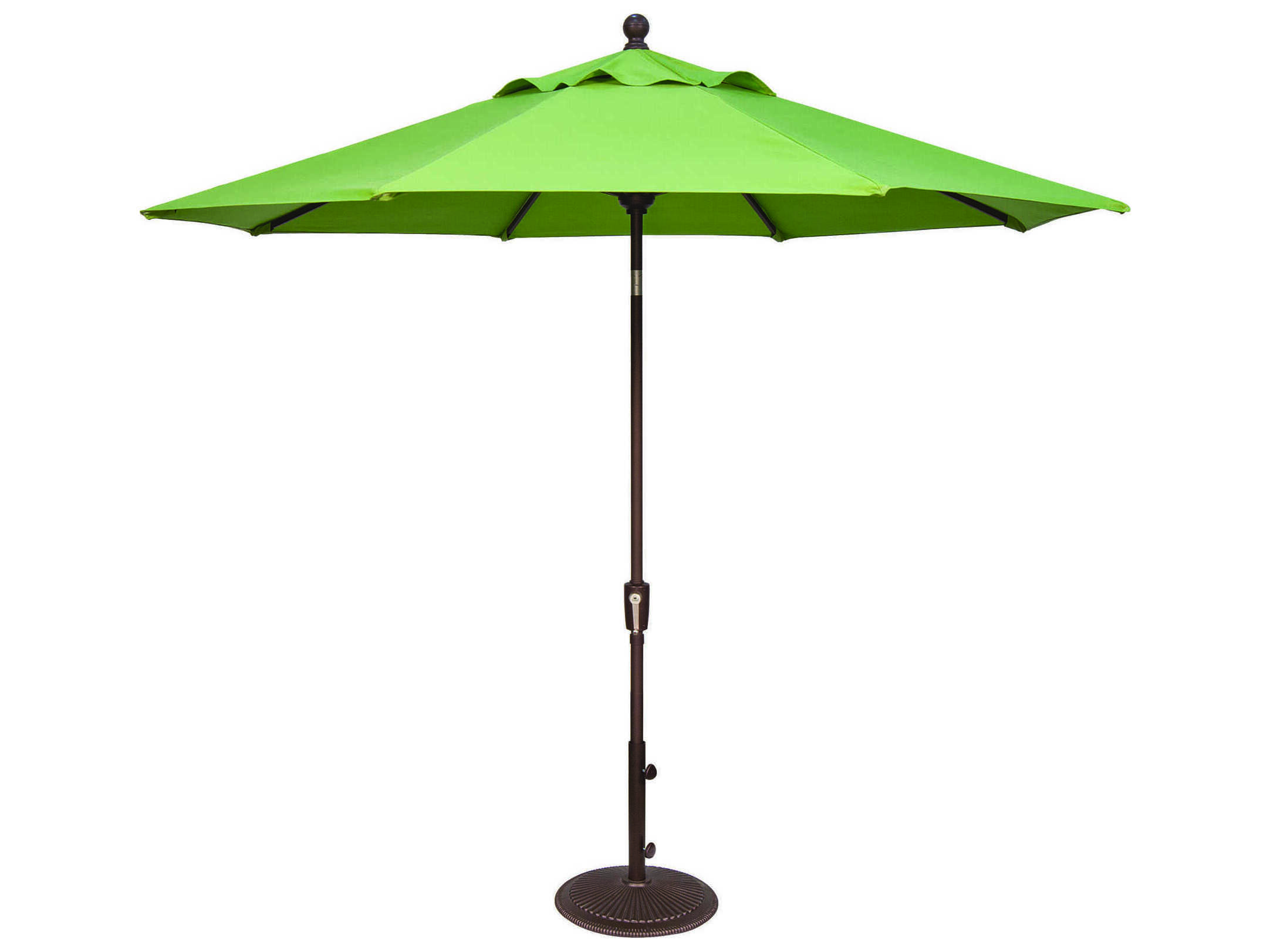 Treasure Garden Quick Ship Market Aluminum 9 Foot Crank Lift Push