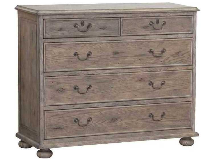 Fairfield Chair Arcadian 44" Wide Burnished Oak Brown Wood Accent Chest