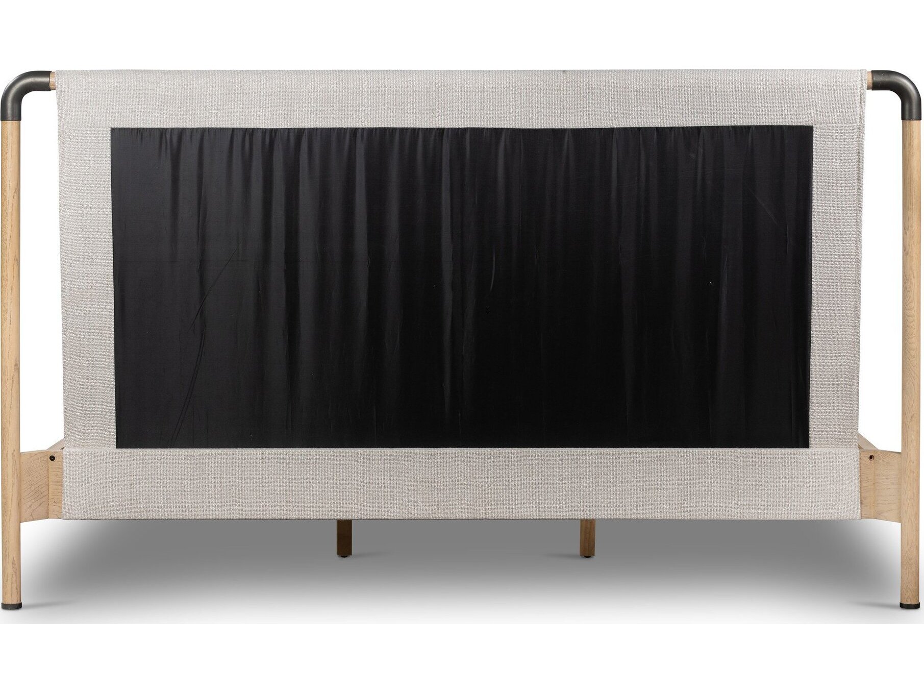 Four Hands Bolton Gibson Wheat / Yucca Oak / Gunmetal King Panel Bed