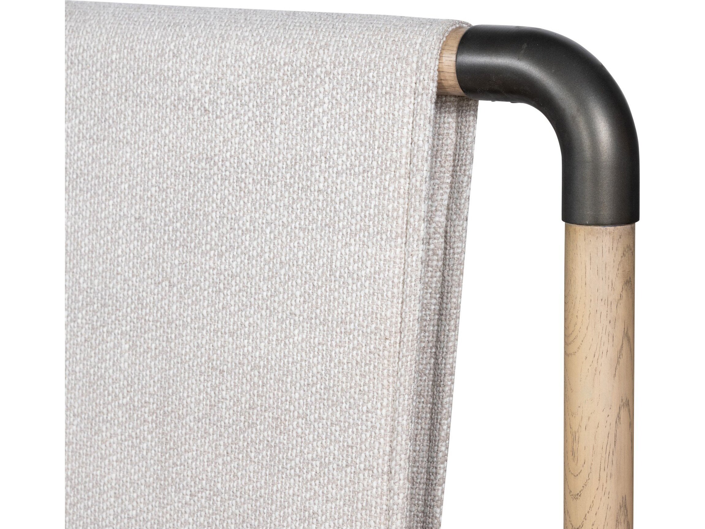 Four Hands Bolton Gibson Wheat / Yucca Oak Aged Gunmetal Twin Panel Bed