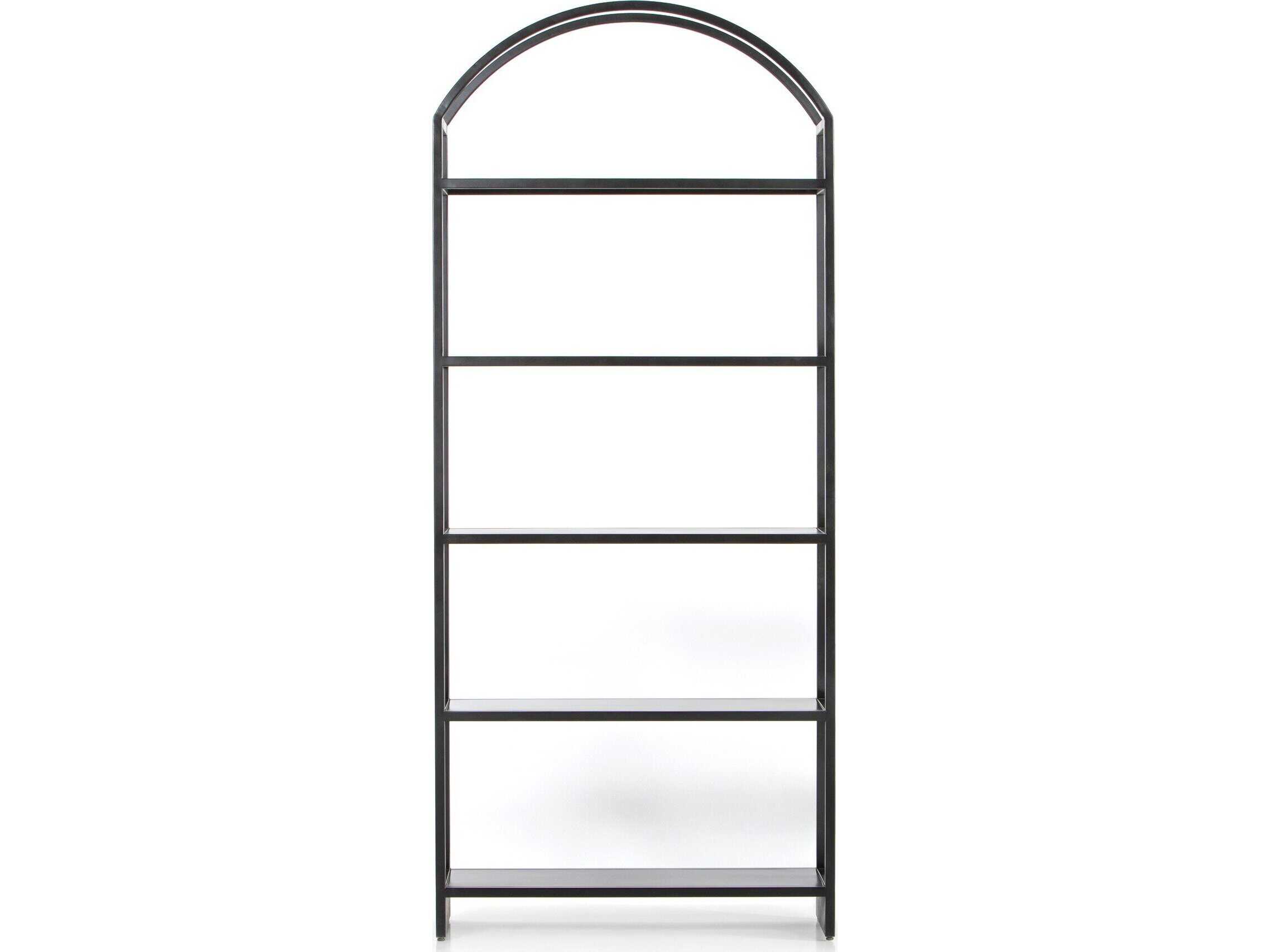 Four Hands Bolton 39" Black Bookcase FS226700002