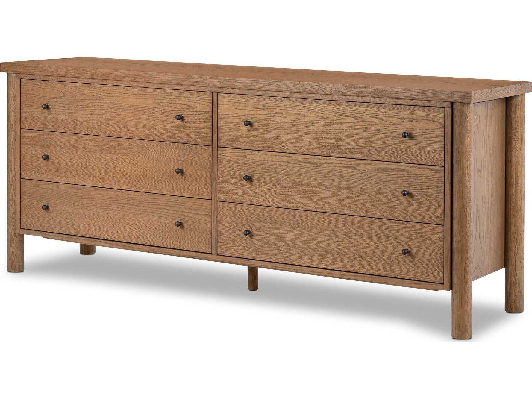 Four Hands Bolton Roark 6 Drawer Double Dresser FS236440001
