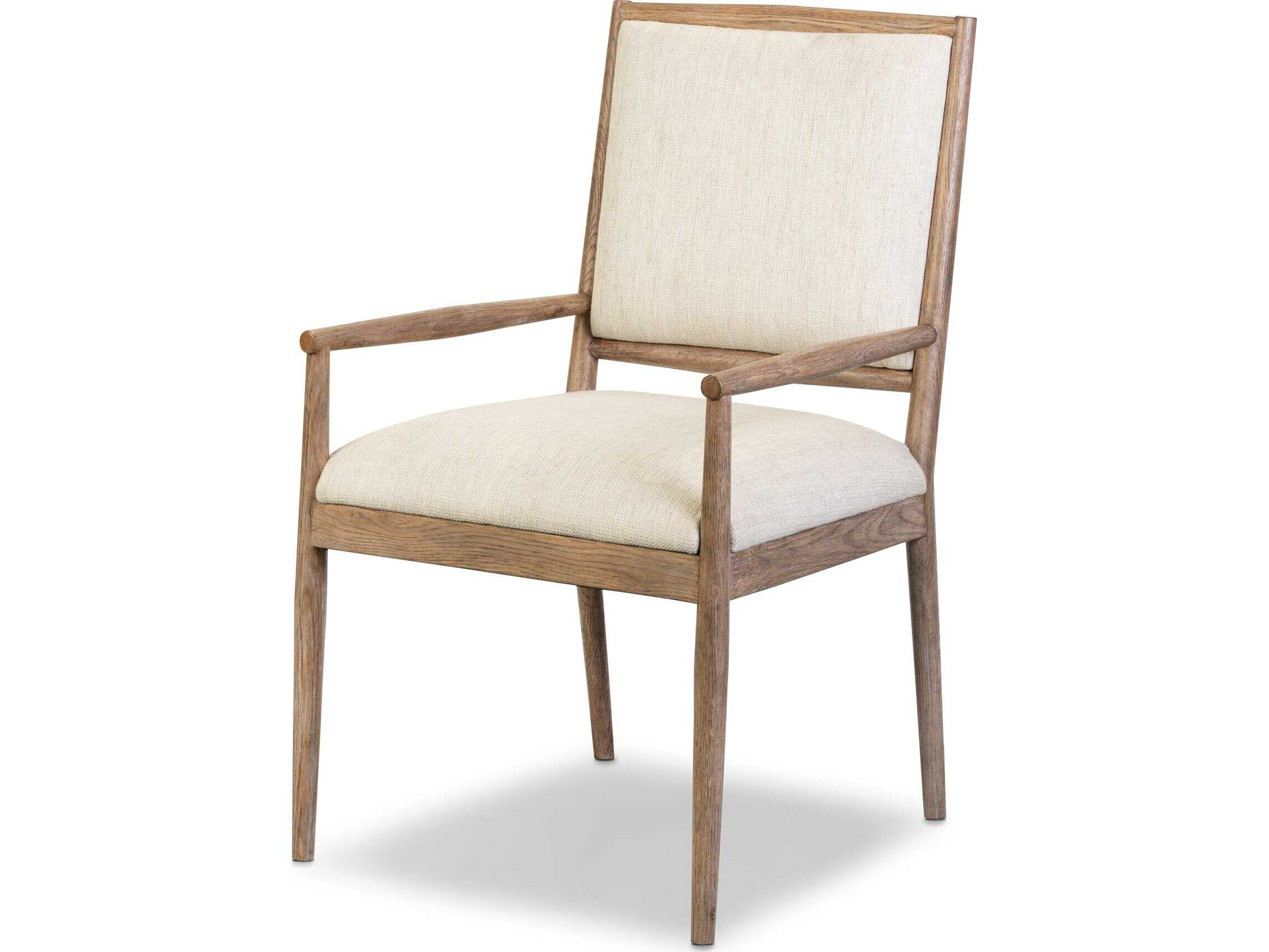 Four Hands Bolton Glenview Fabric Arm Dining Chair FS236630001