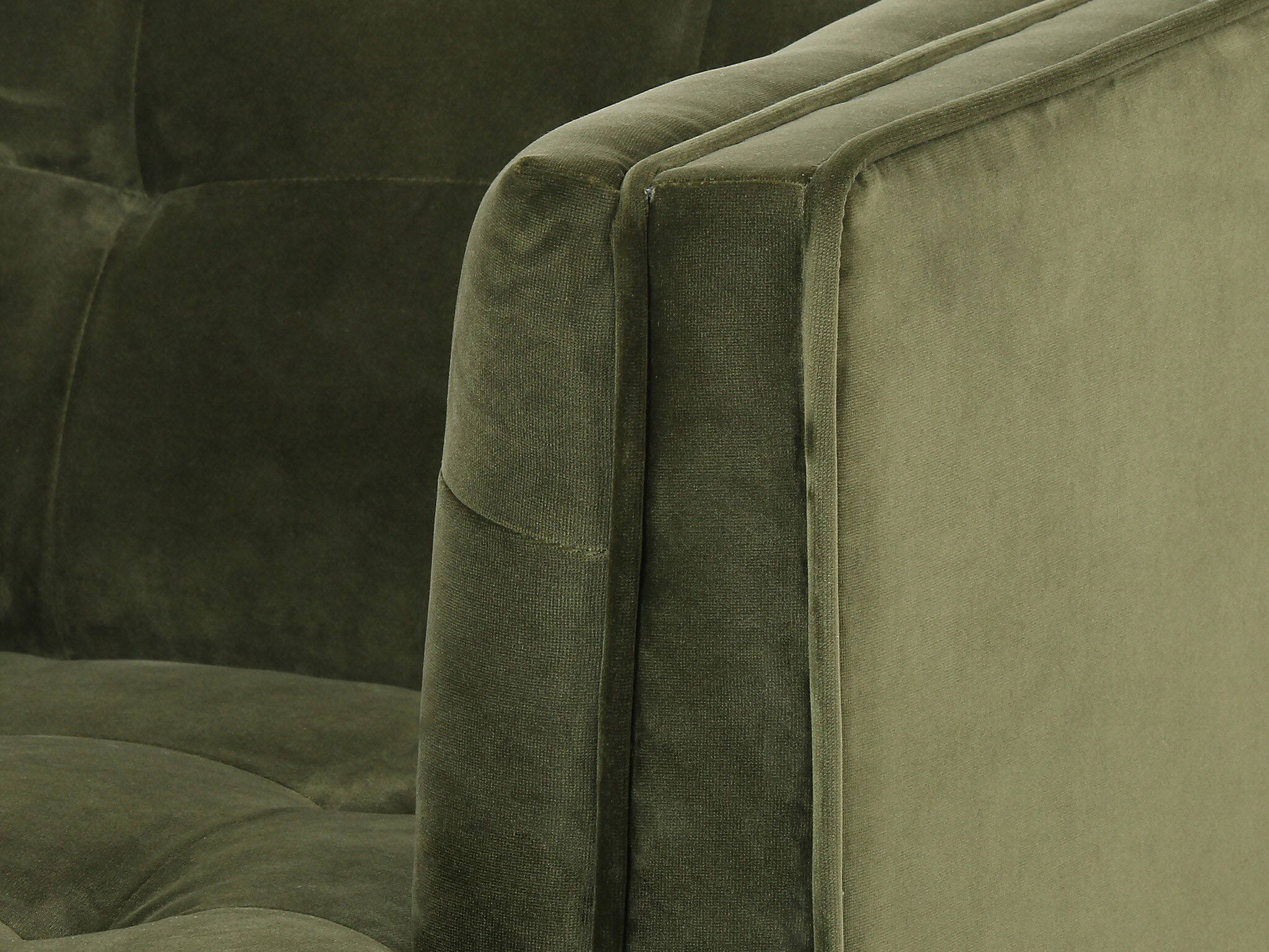 Four Hands Kensington Dylan Green Velvet Accent Chair FSCKEN52C557