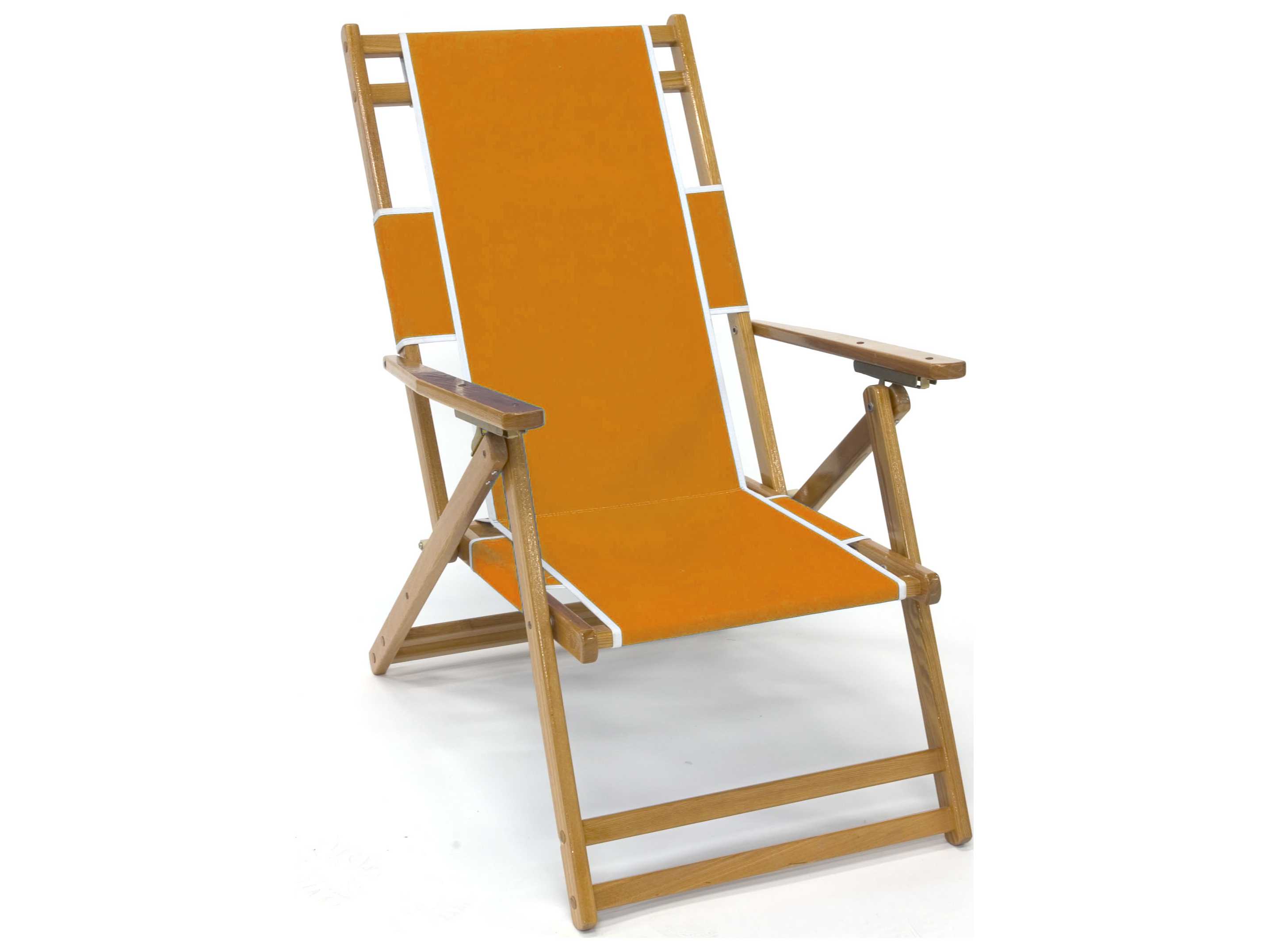Frankford Umbrellas Oak Wood Beach Patio Lounge Chair FUFC101NF