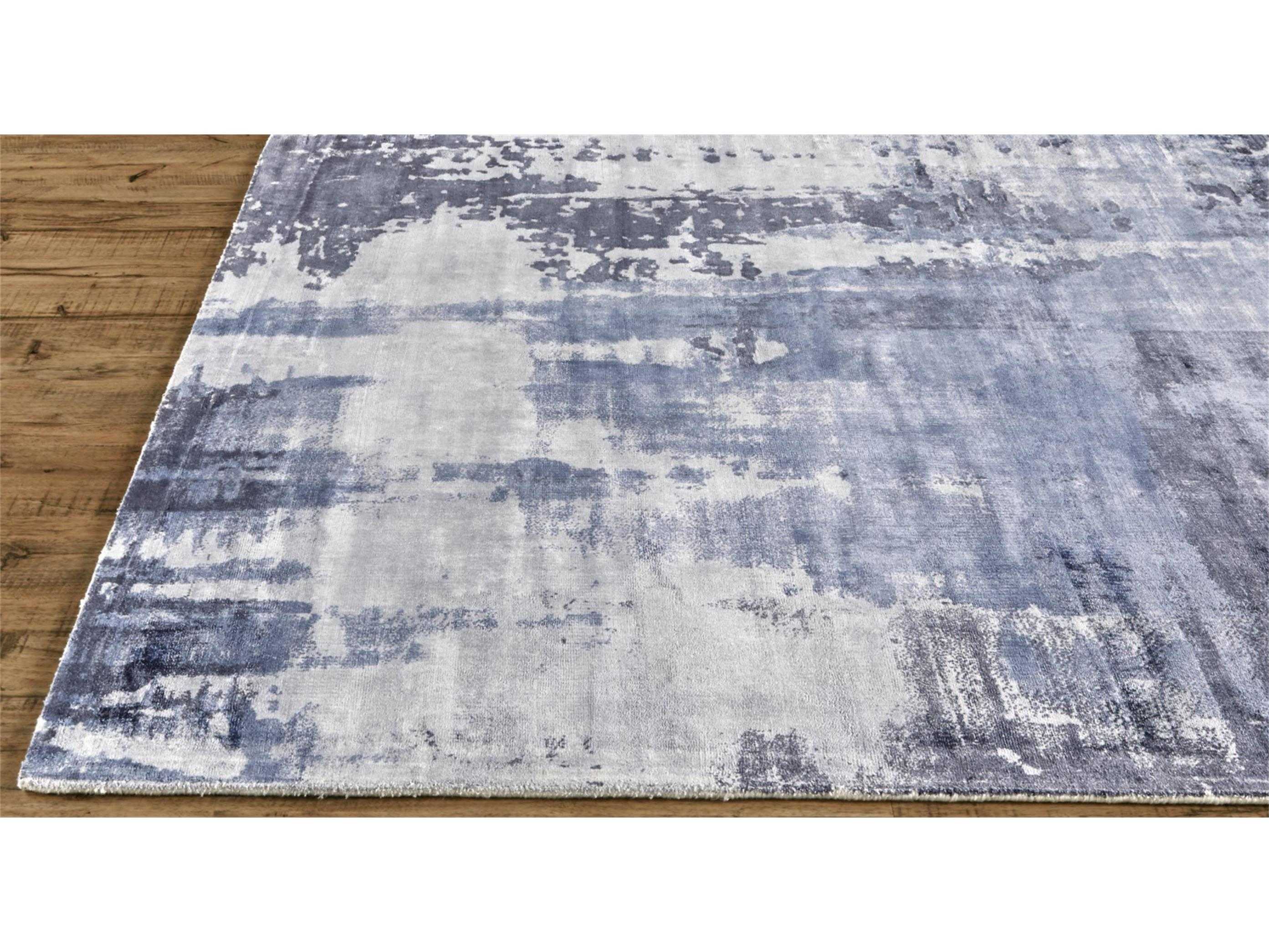 Feizy Rugs Emory Abstract Area Rug FZ8659FBLUE