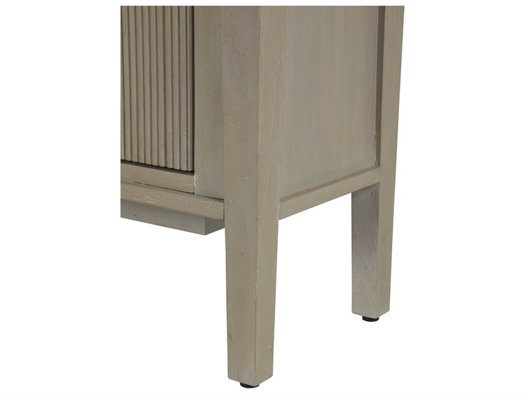 Gabby Light Grey Cerused / Stain Gold Leary Sideboard GASCH165080