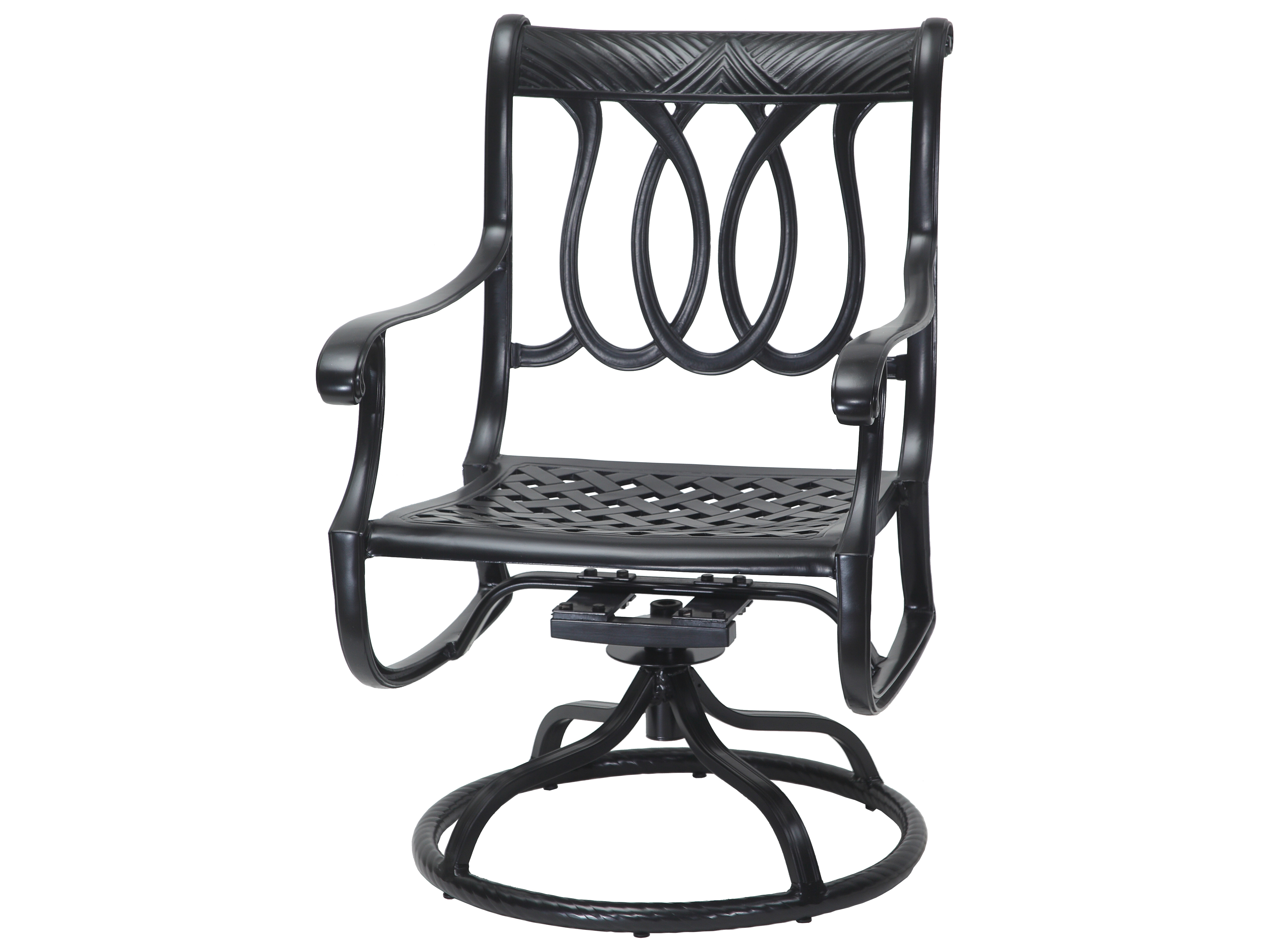 Gensun Largo Cast Aluminum Cushion Swivel Rocker GES10170011