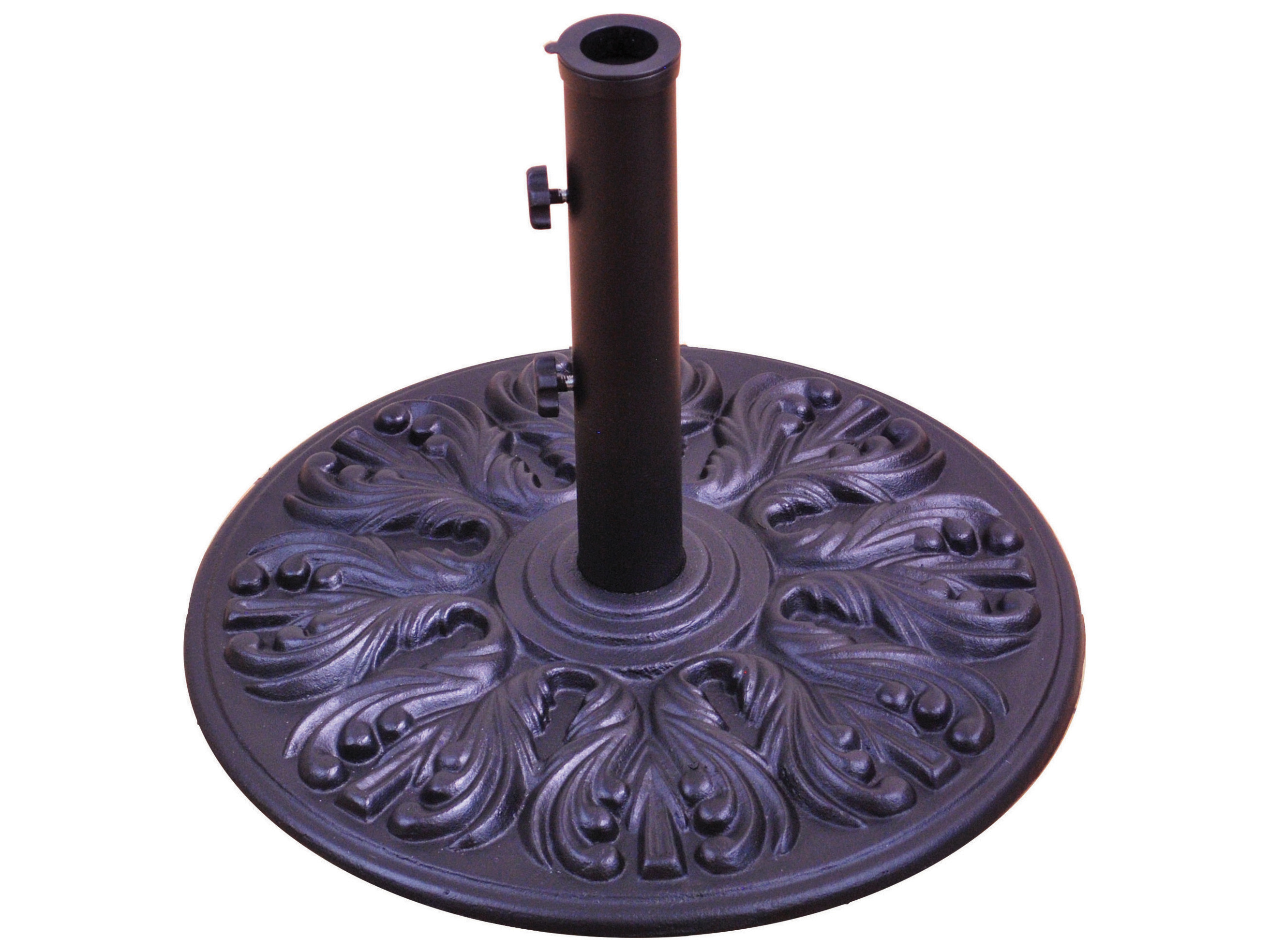 Galtech European Style Cast Iron 40 lb. Round Umbrella Base GL040ED