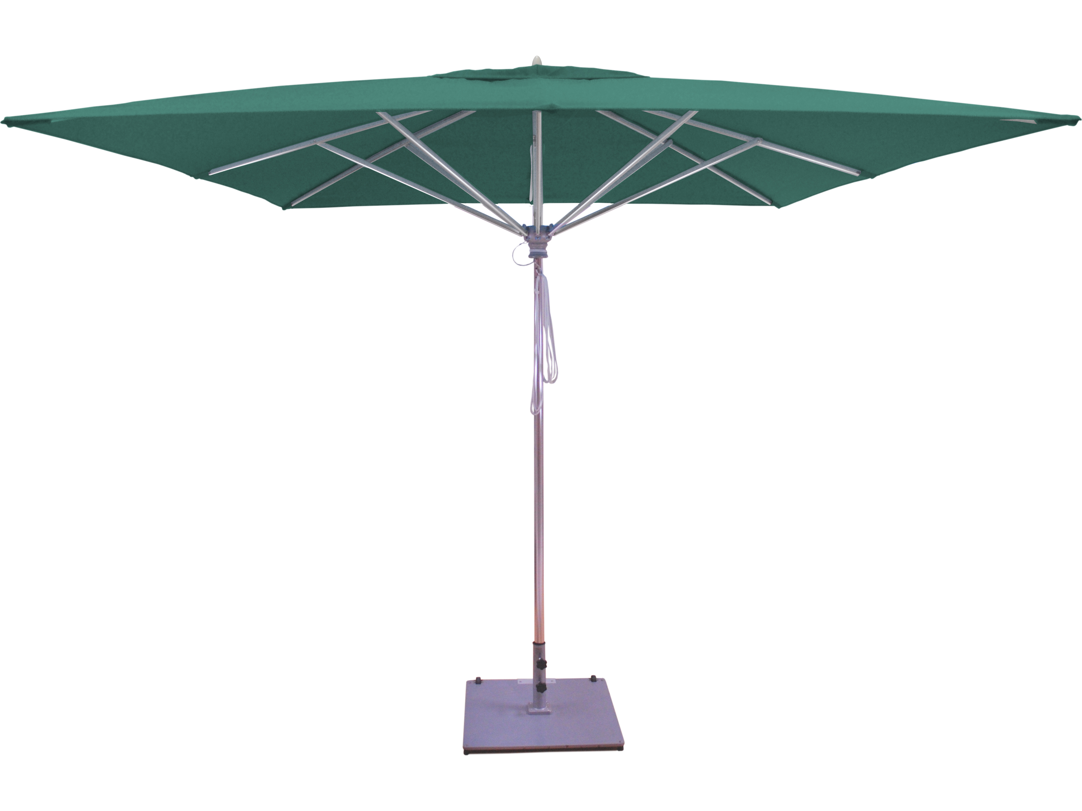 Galtech Quick Ship Commercial Aluminum Silver 10 Foot Square Pulley